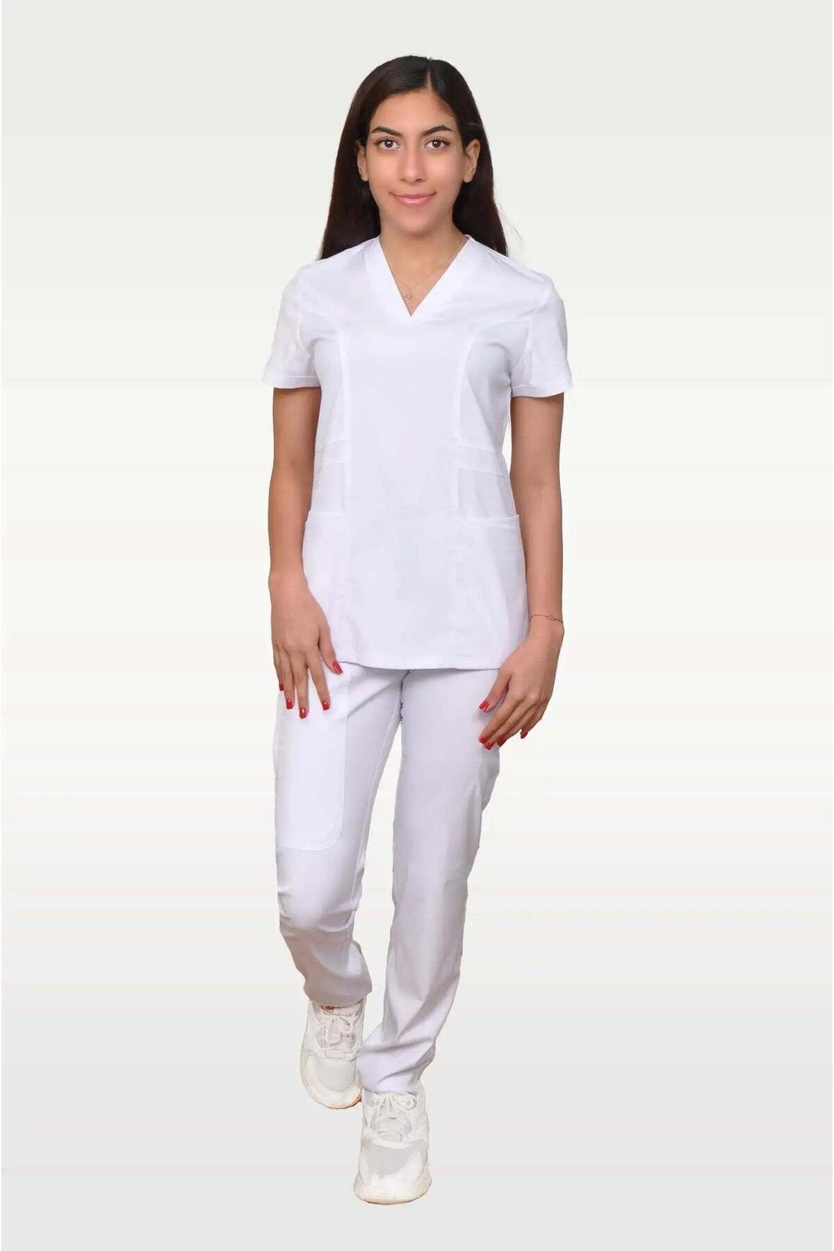 oksijen uniform Citrine - Beyaz (Takım) - 3XL-48