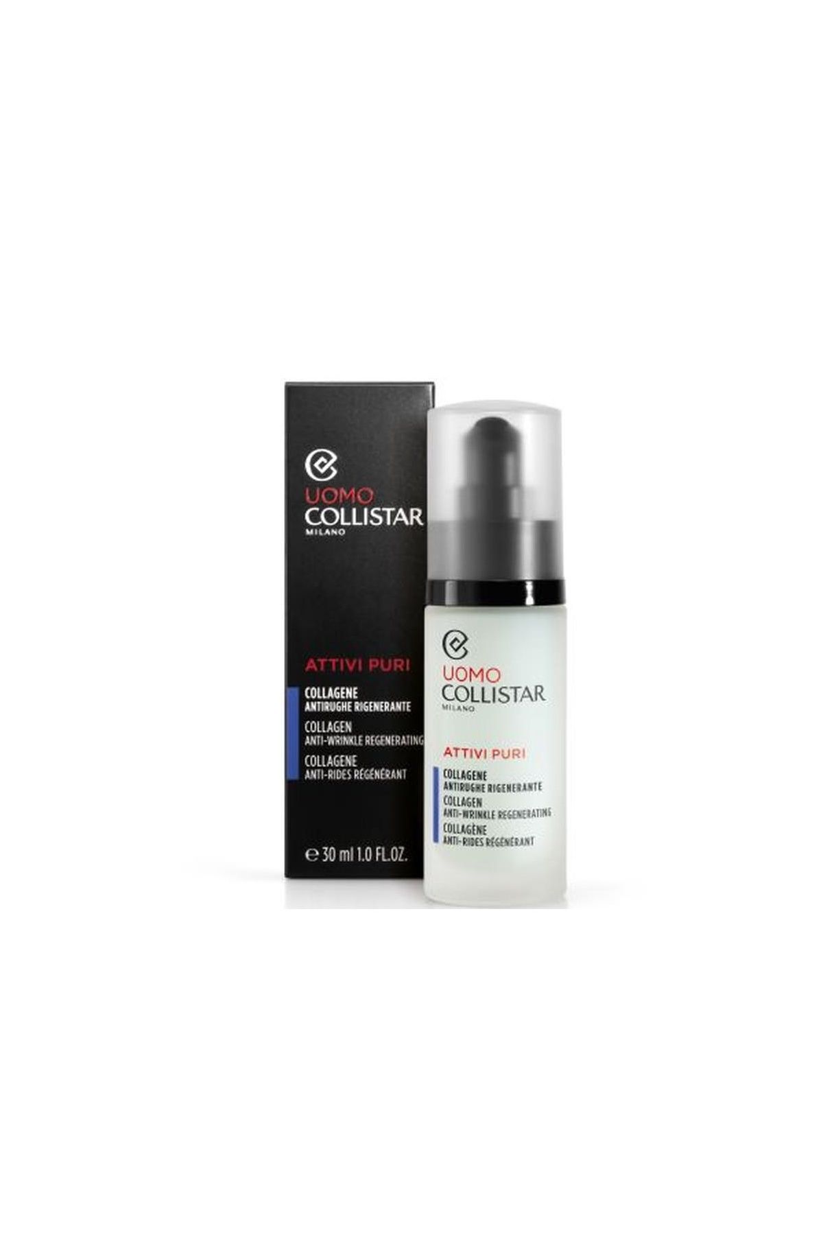 Collistar Regenerator Antirid Cu Colagen Pentru Bărbați, 30 Ml - One Size