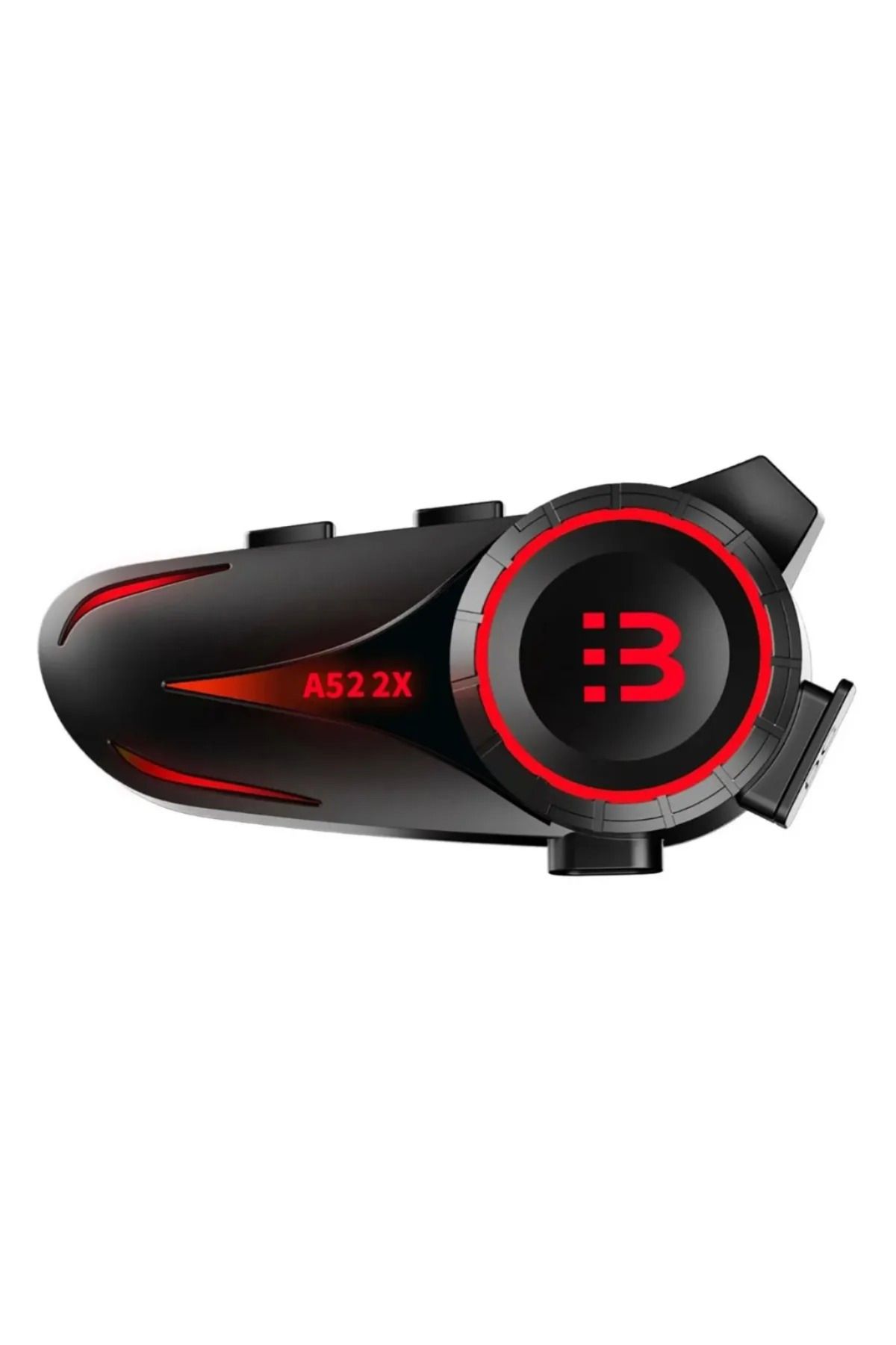 ebakbak Motosiklet İntercom Seti 2 Kişi Bağlantılı Bluetooth V5.3 Rgb Kask Kulaklığı Yeni