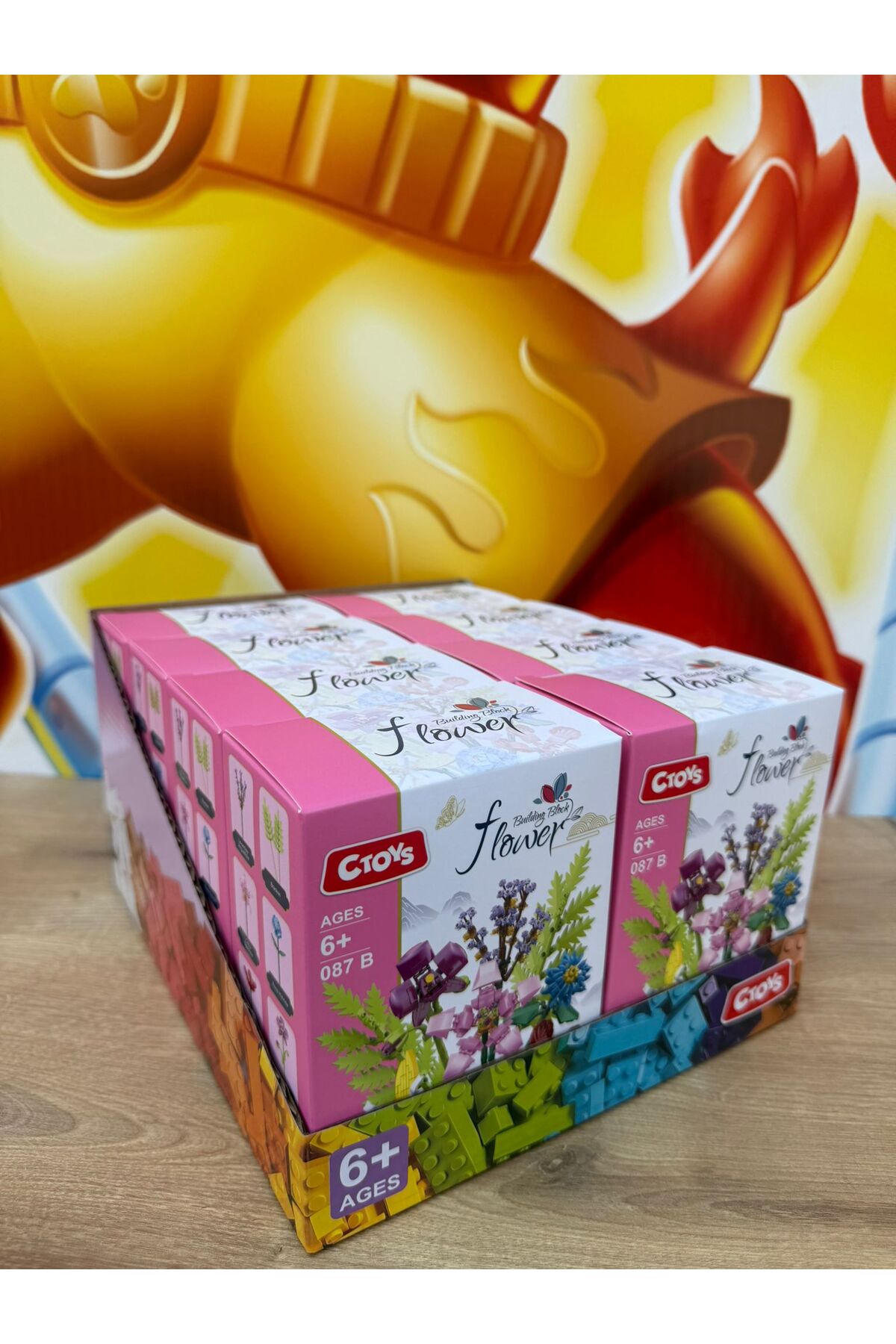 کیت ساخت دستهگل رز تزئینی، گل اسباببازی، اسباببازی گل، بیش از ۵۰۰ قطعه، ۸ جعبه، مجموعه کامل از یک فروشنده