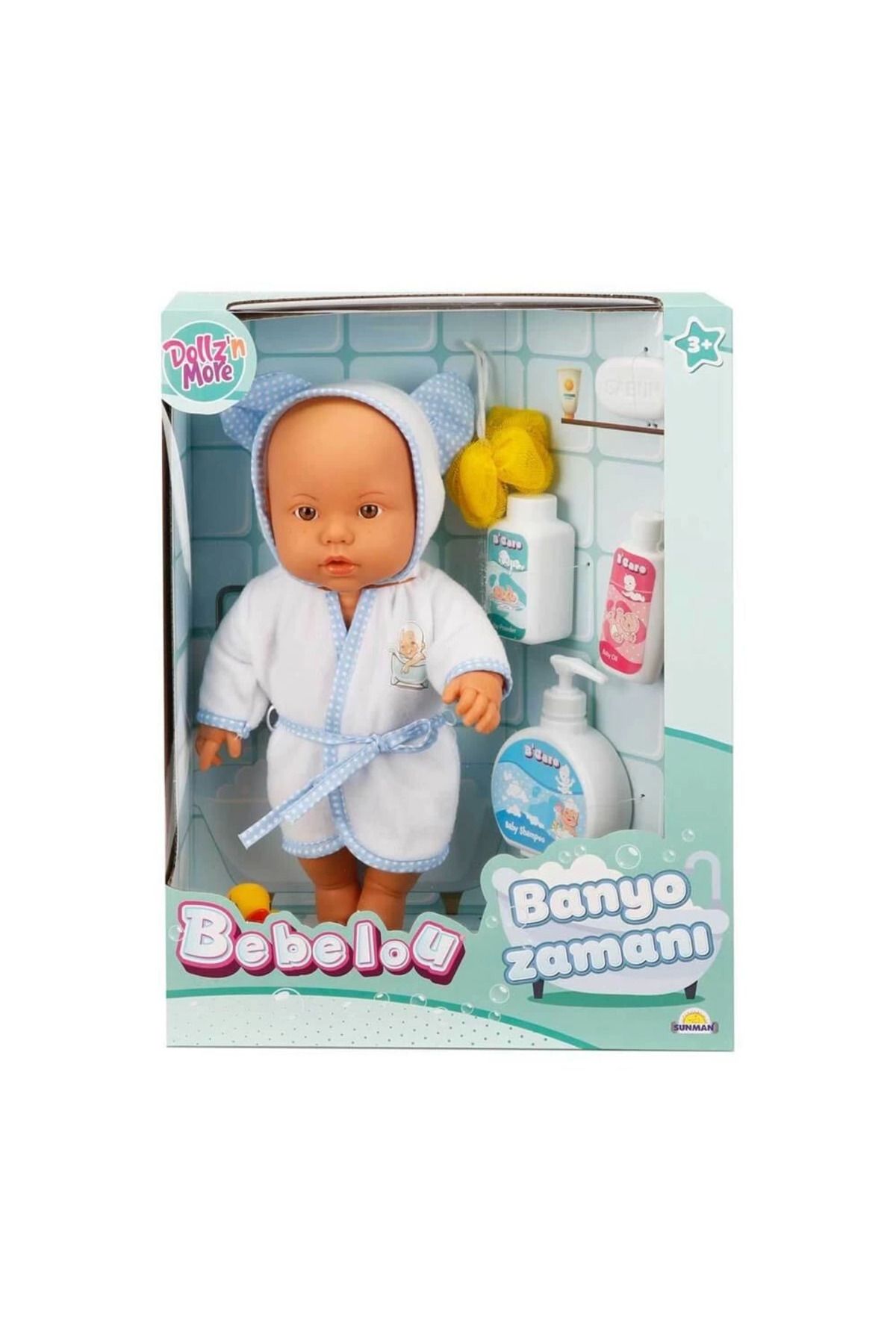 Zayla Bebelou Banyo Zamanı Bebek