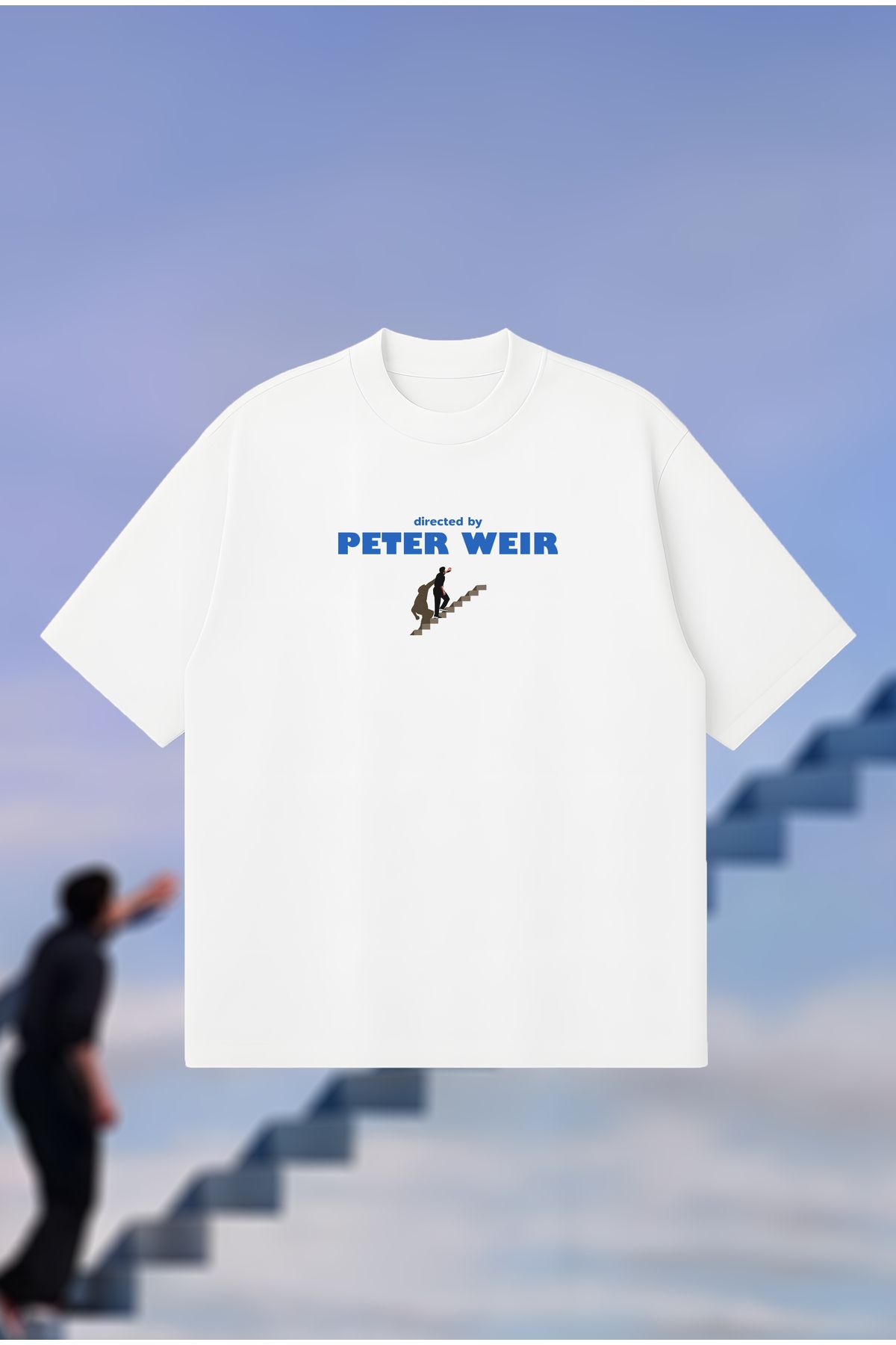 PURE POWER Directed by Peter Weir Boxy Fit Oversize Unisex Tshirt – Baskılı Tişört | Streetwear