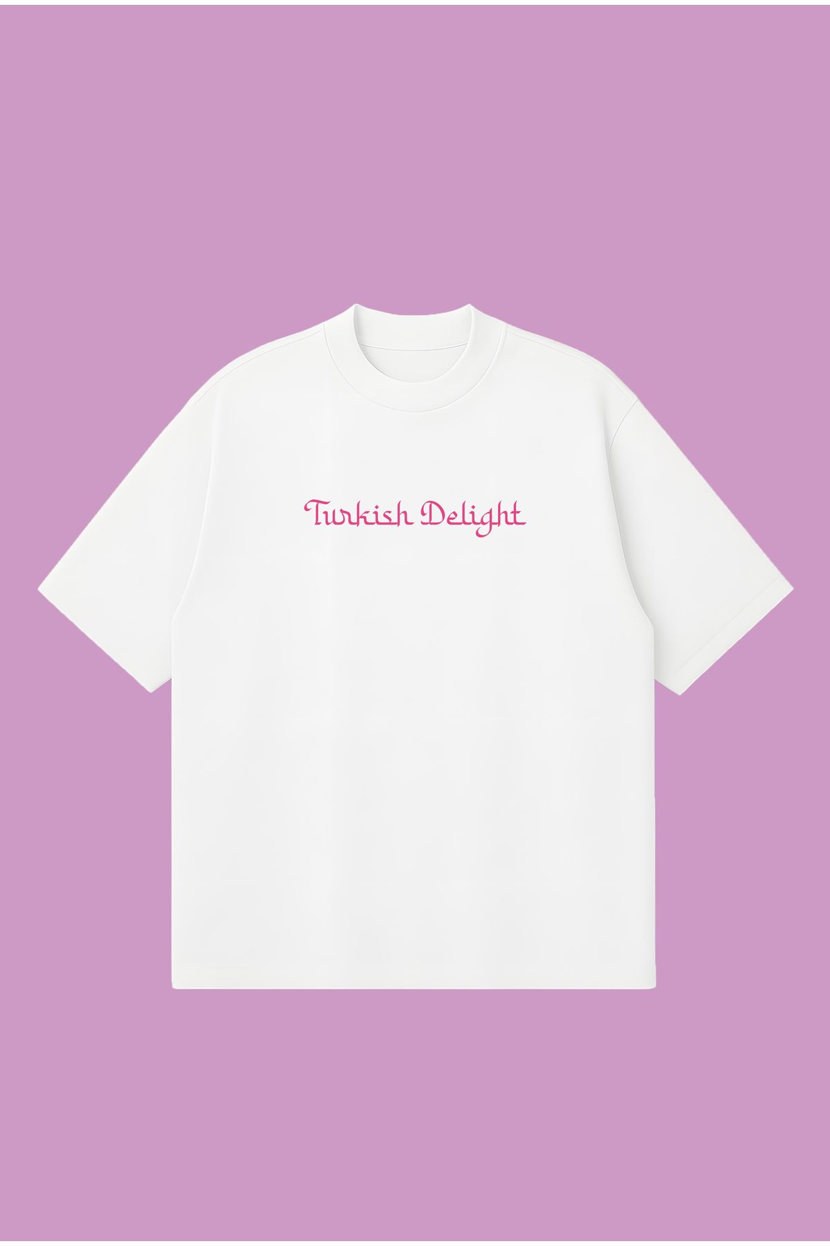 PURE POWER Turkish Delight Boxy Fit Oversize Unisex Tshirt – Baskılı Tişört | Streetwear