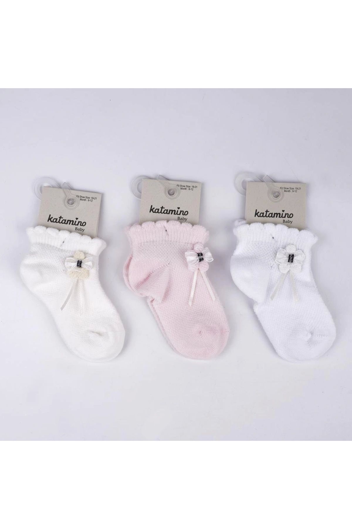 Eng Nessiworld Katamino Argolis Aks. Kız Bebek Soket Çorap K46344 Asorti