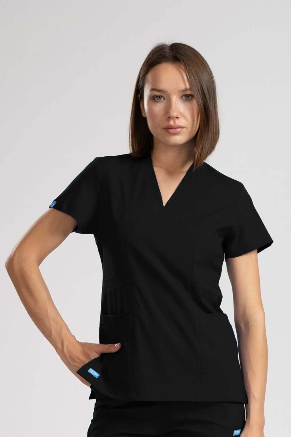 oksijen uniform Citrine - Siyah (Tek Üst) - XXL-46
