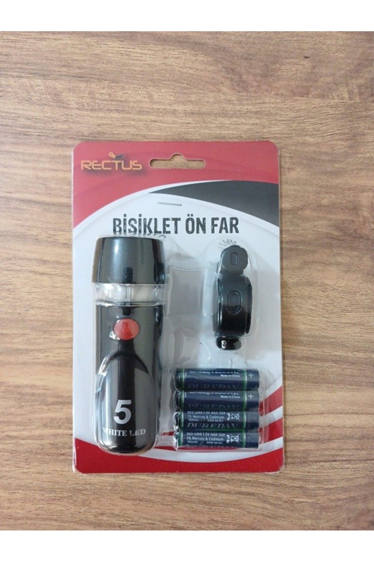 Rectus BİSİKLET ÖN-ARKA AYDINLATMA TAKIMI