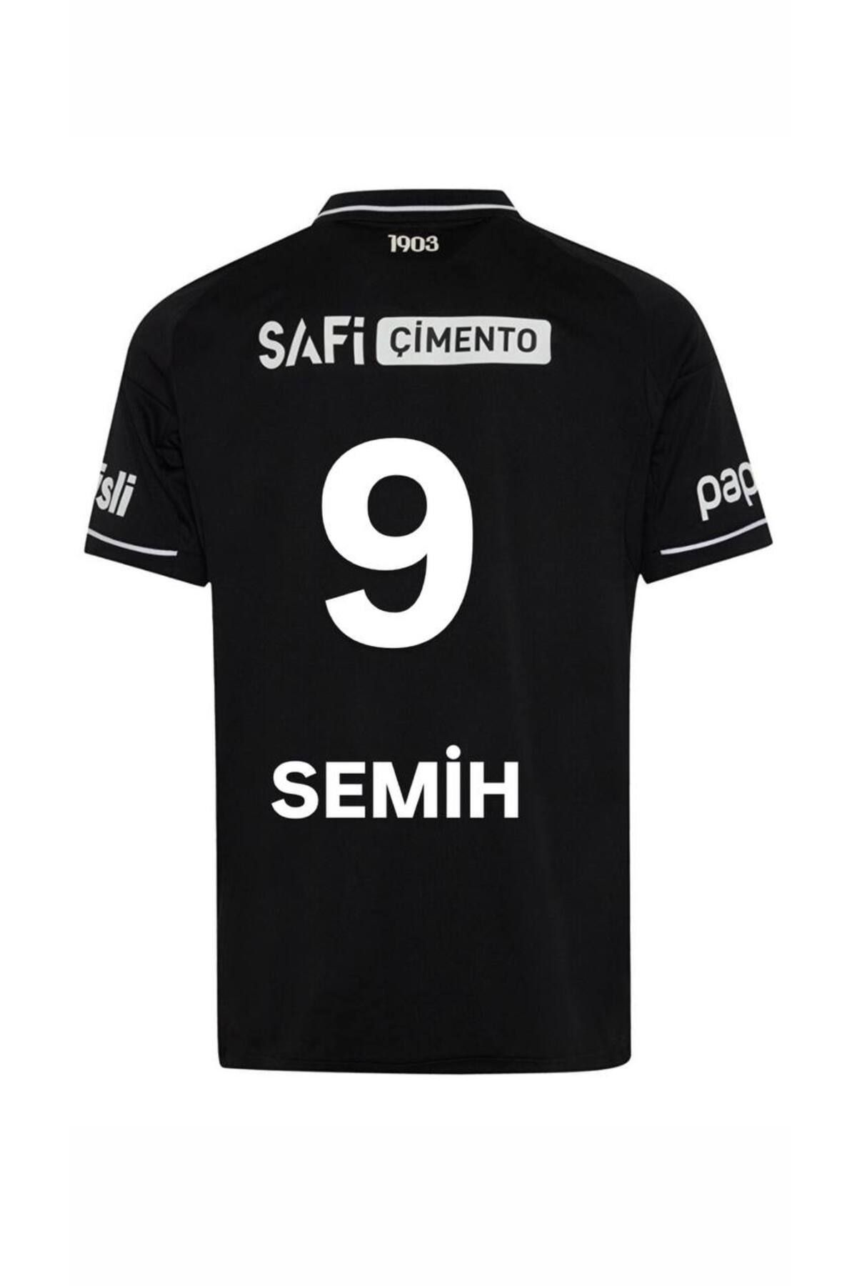 Alaturka Mix Beşiktâş' 2026 SEMİH 9 Yeni Sezon Alternatif Yakalı Siyah Yetişkin Forması