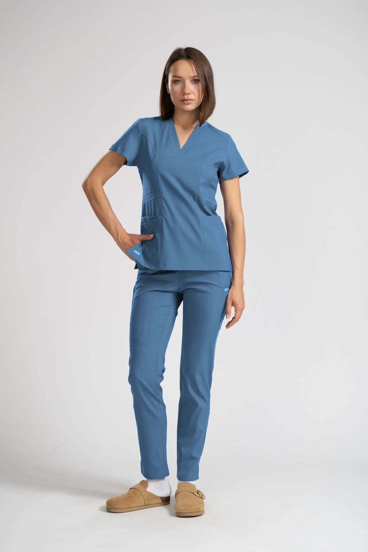 Butik Citrine - Gökyüzü Mavisi (Takım) - XS-36
