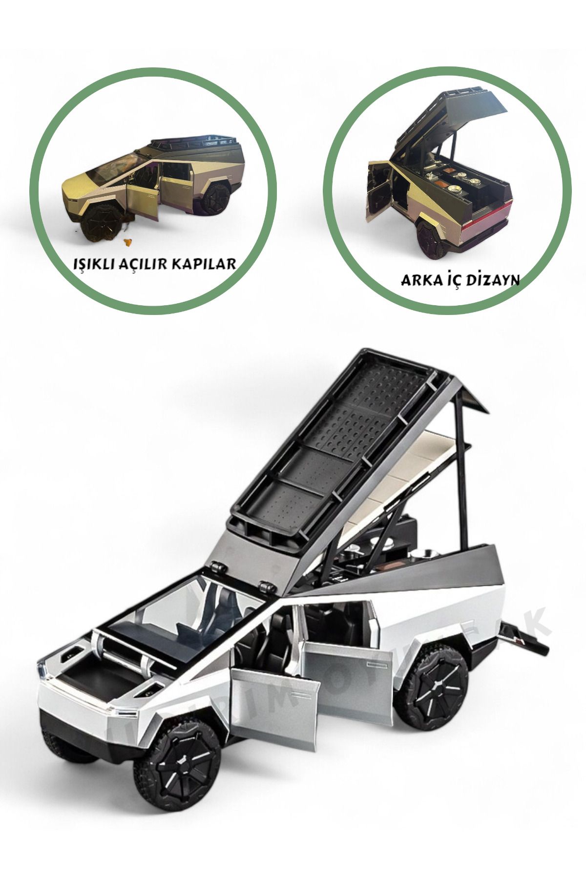 YILDIRIM OYUNCAK Sesli Işıklı Çek Bırak Model Açılabilir Kapılar Full Fonksiyon Metal Kasa 23 cm Araba