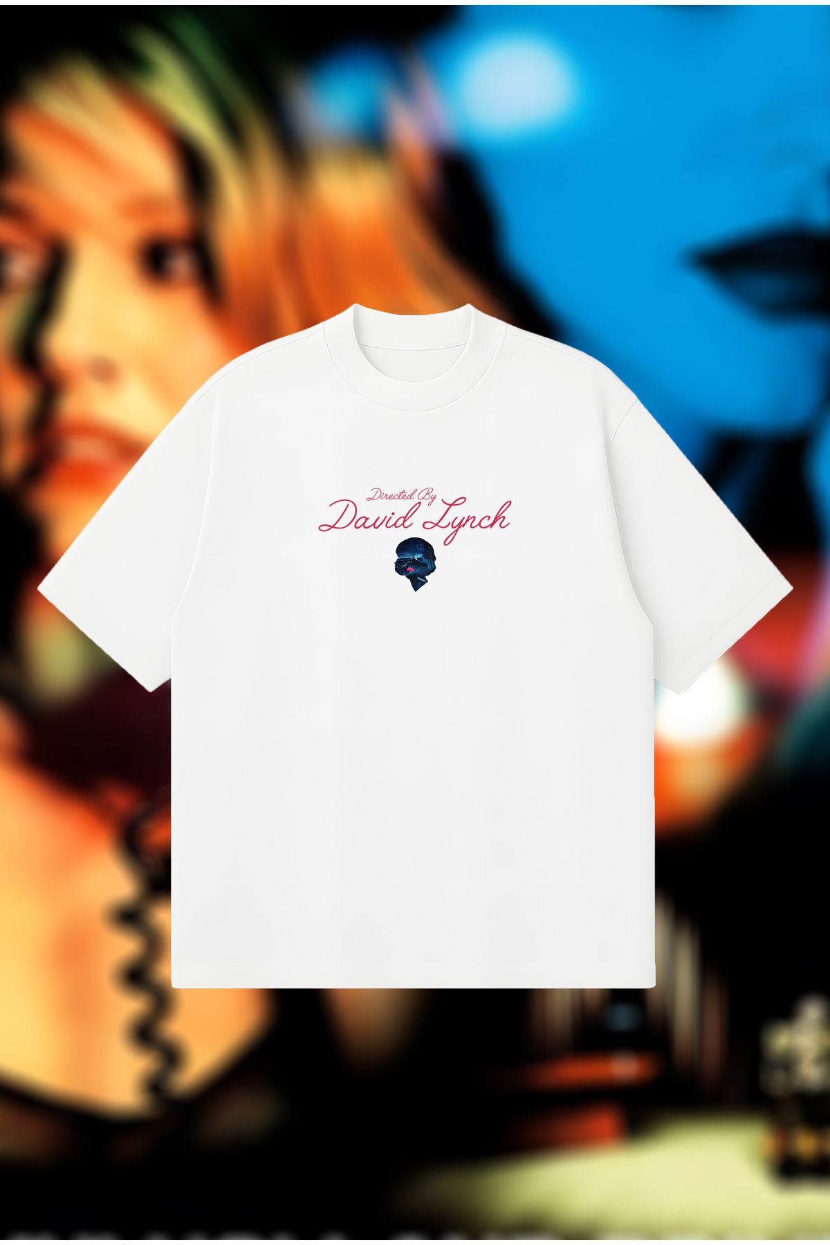 PURE POWER Directed by David Lynch Boxy Fit Oversize Unisex Tshirt – Baskılı Tişört | Streetwear
