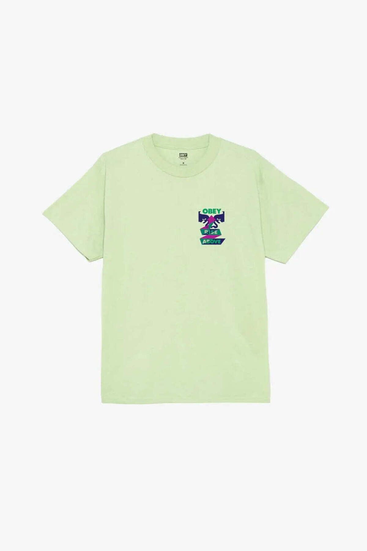 American Rag Cie Obey Rise Above Ribbon Tee - %100 Pamuklu Rahat T-Shirt