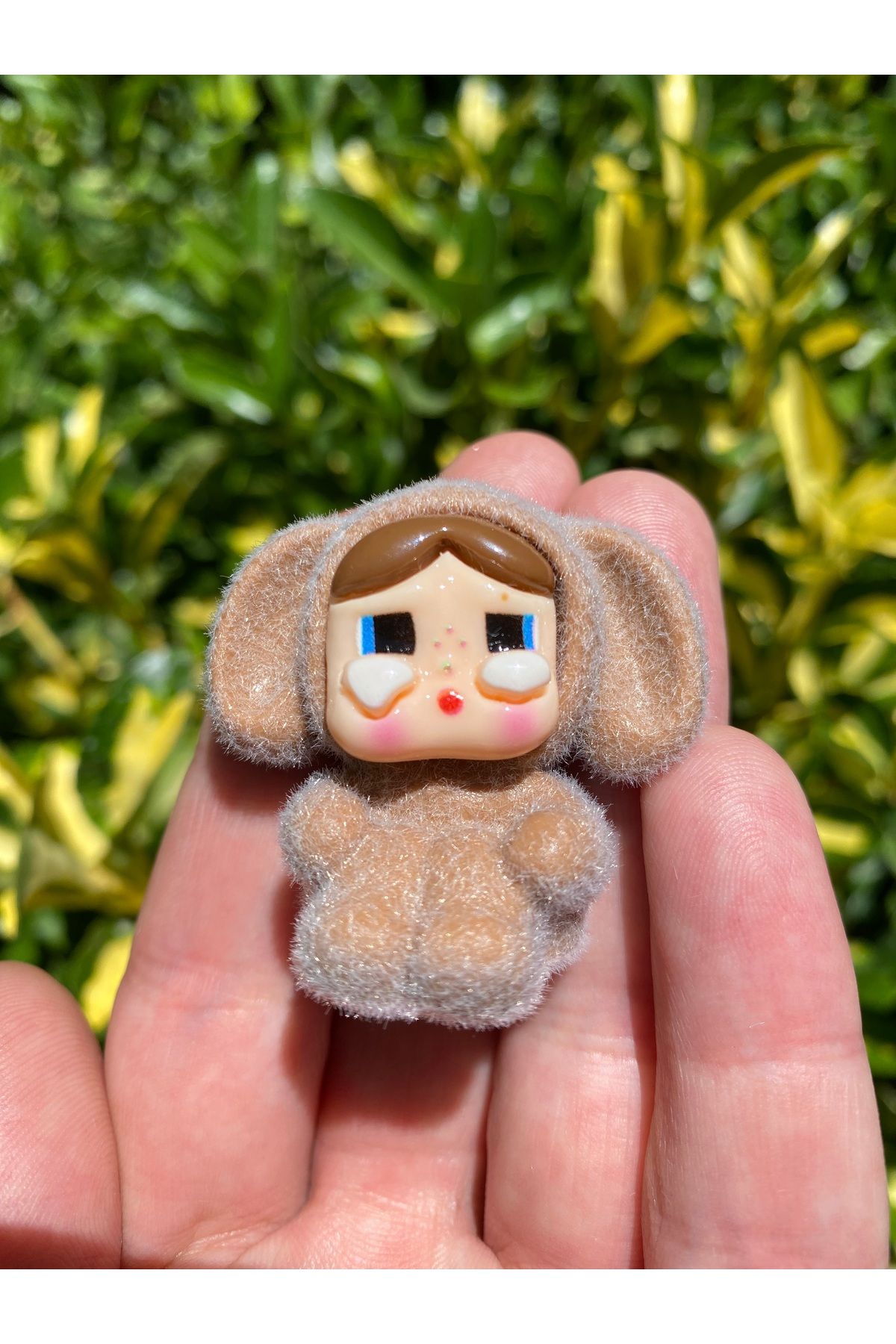 Innovate Store CryBaby Crying Again Mini Sevimli Kahve Renk Figür Bebek