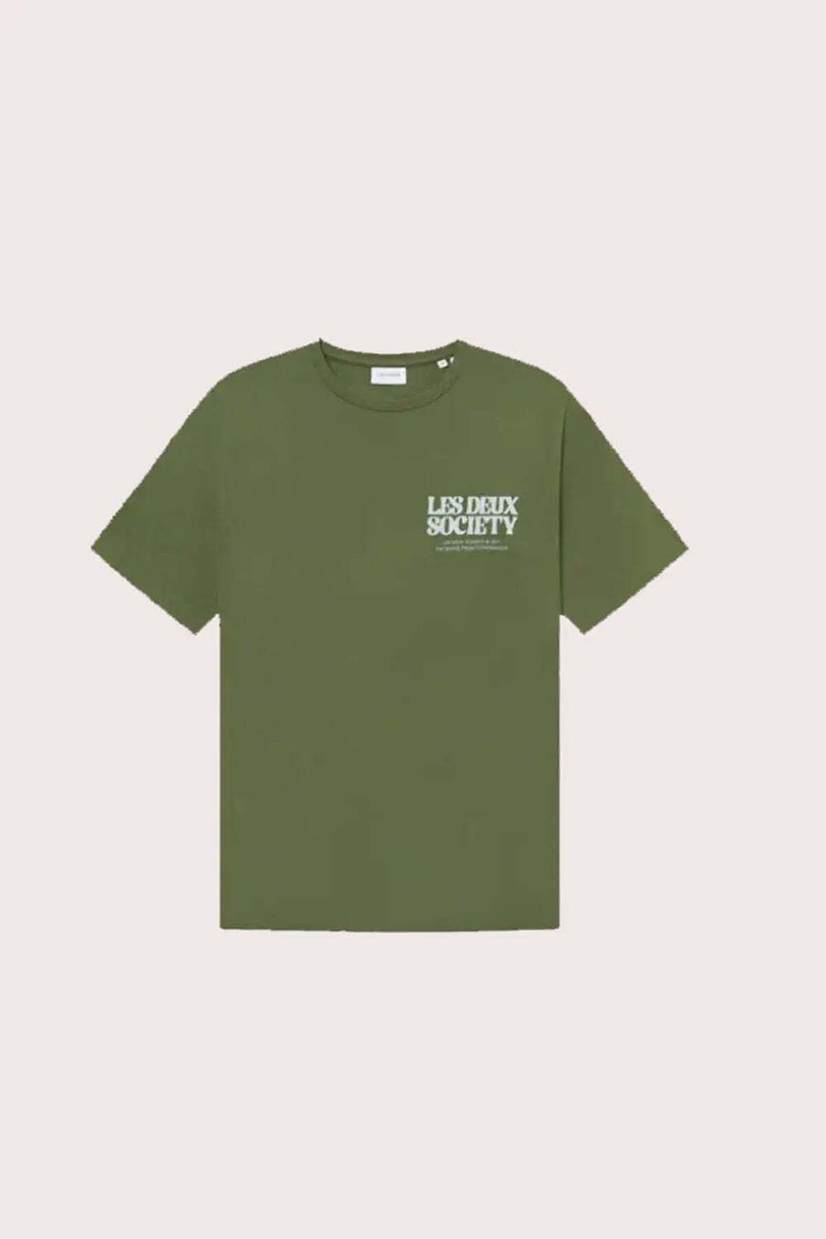 American Rag Cie Erkekler için Şık Yeşil Society T-Shirt - Rahat ve Stil Sahibi