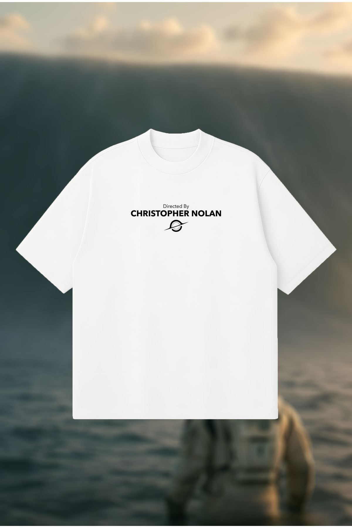 PURE POWER Directed by Christopher Nolan Boxy Fit Oversize Unisex Tshirt – Baskılı Tişört | Streetwear