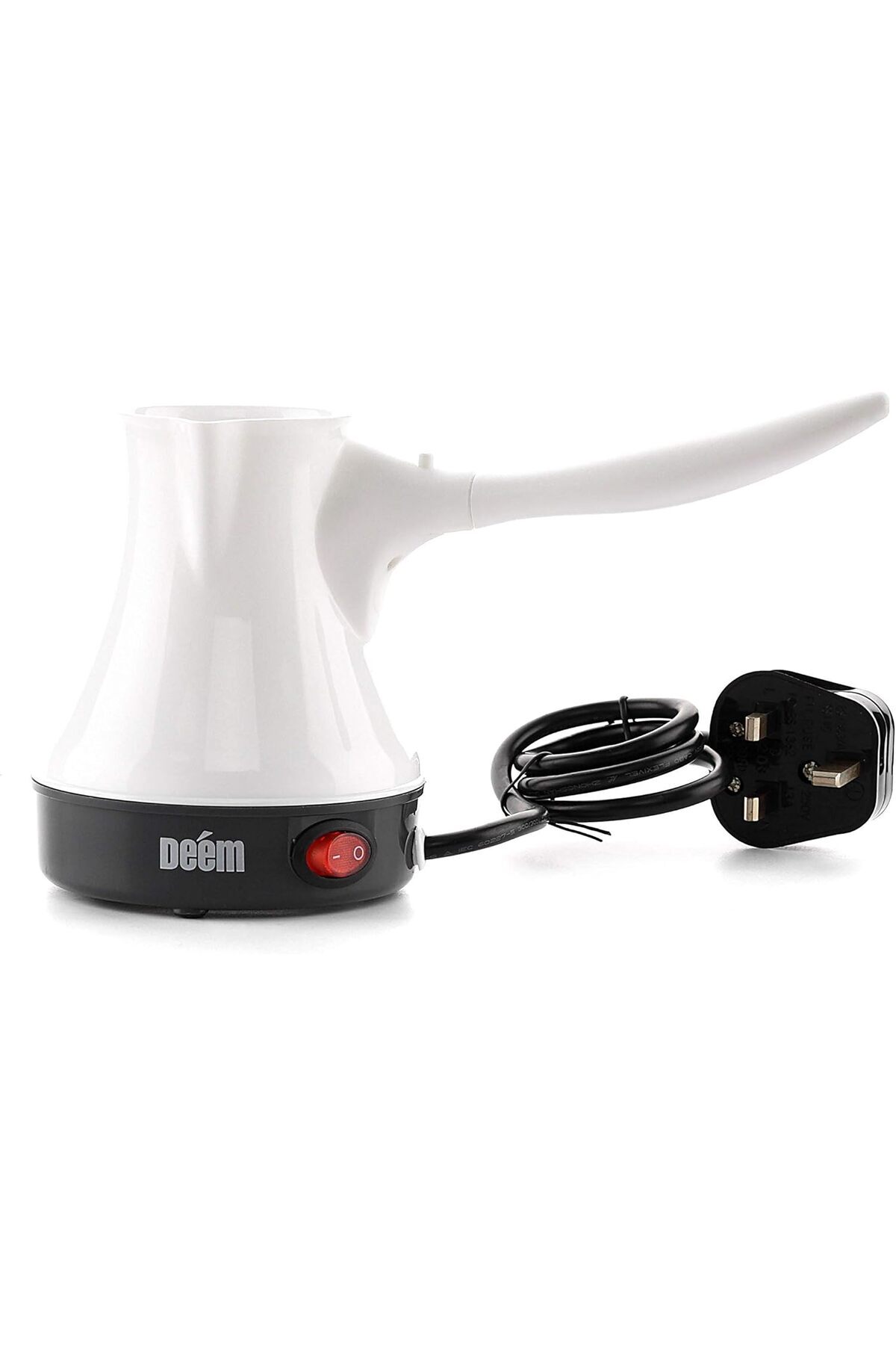 ☕ صانعة القهوة التركية من ديم – موديل JLR050C2 – بلاستيك أبيض