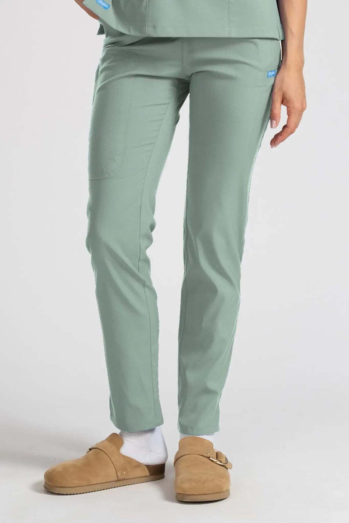 Butik Citrine - Küf Yeşili (Tek Alt & Pantolon) - XL-44