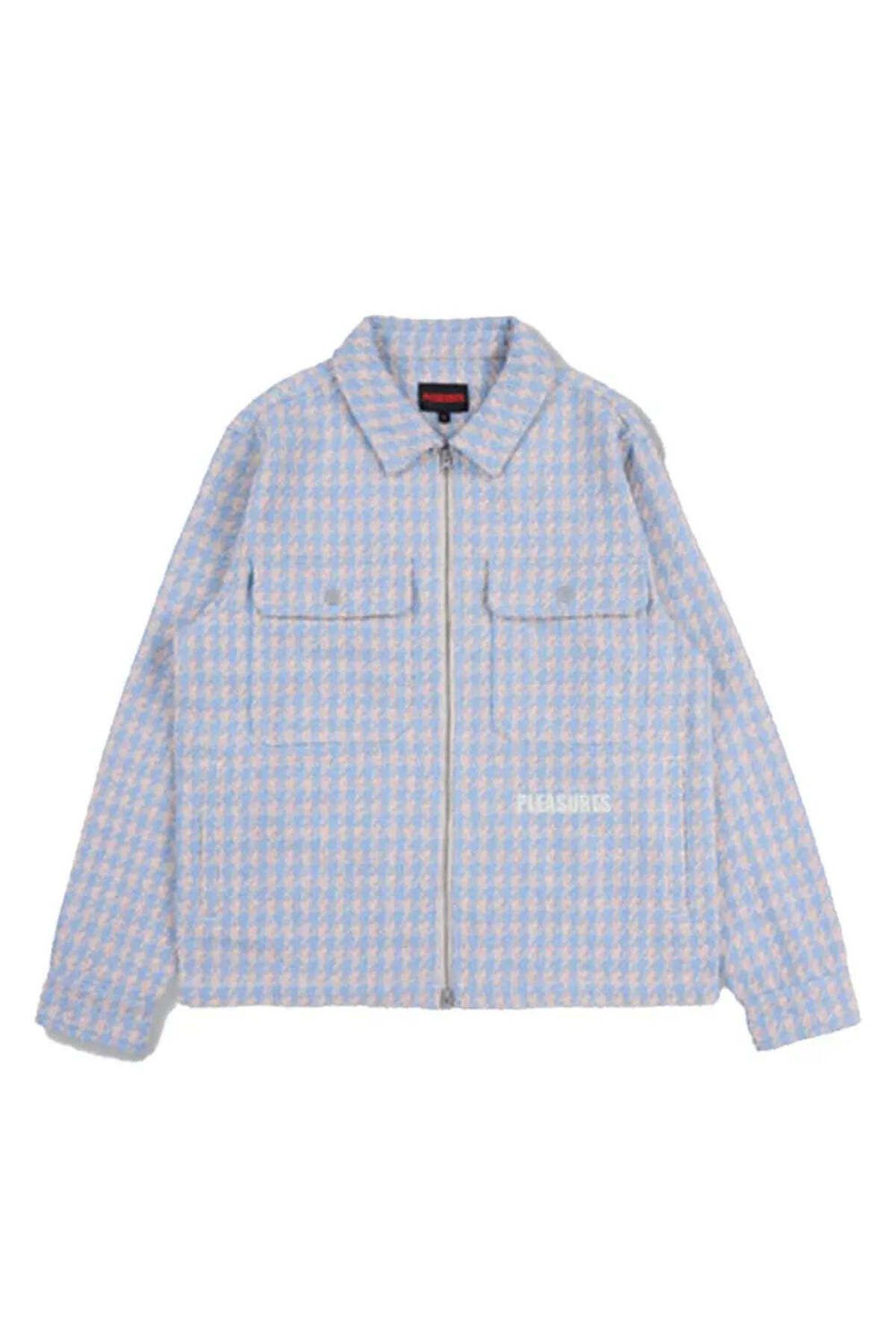 American Rag Cie Mavi Polyester Folklore İş Ceketleri - Regular Fit, Makinede Yıkanabilir