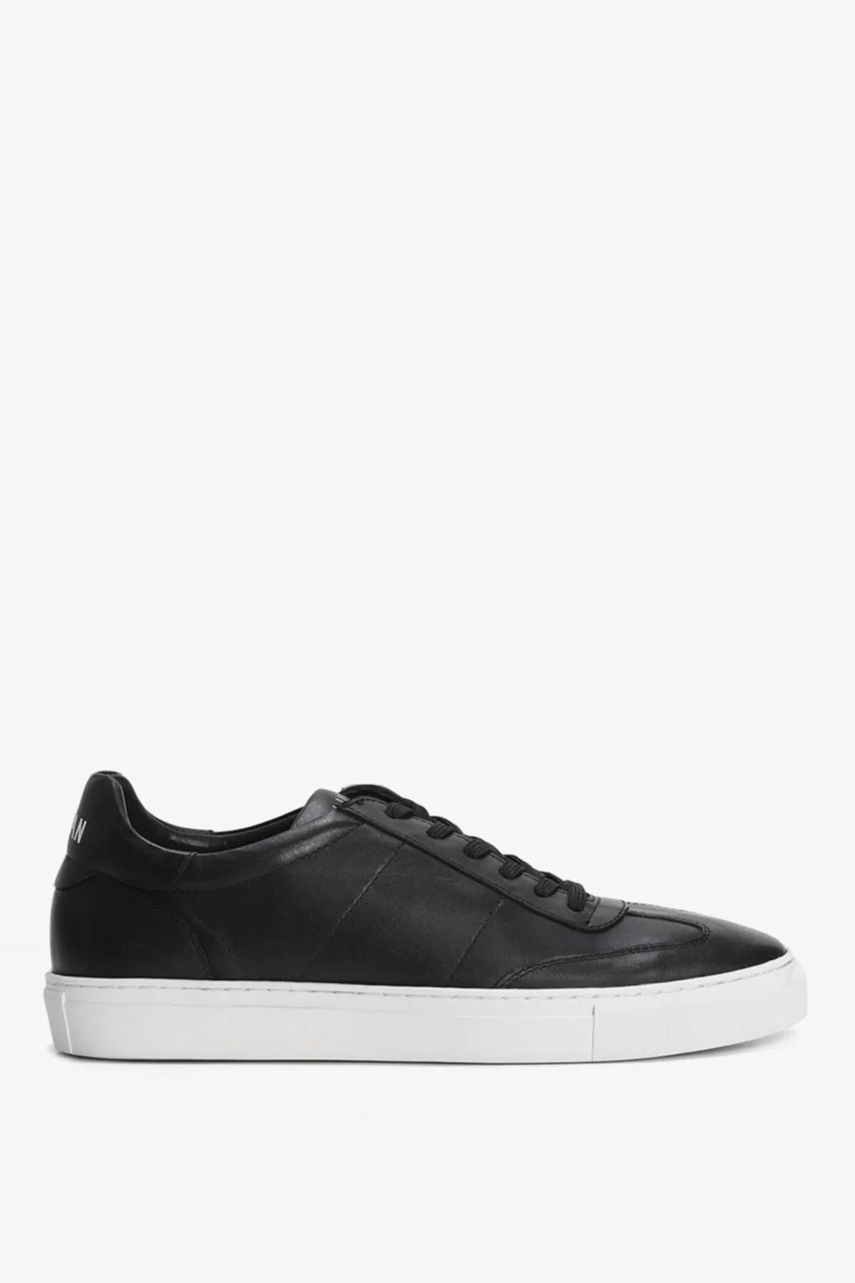Lufian Lufıan Josef 111230229 Siyah-Beyaz Erkek Günlük Sneaker