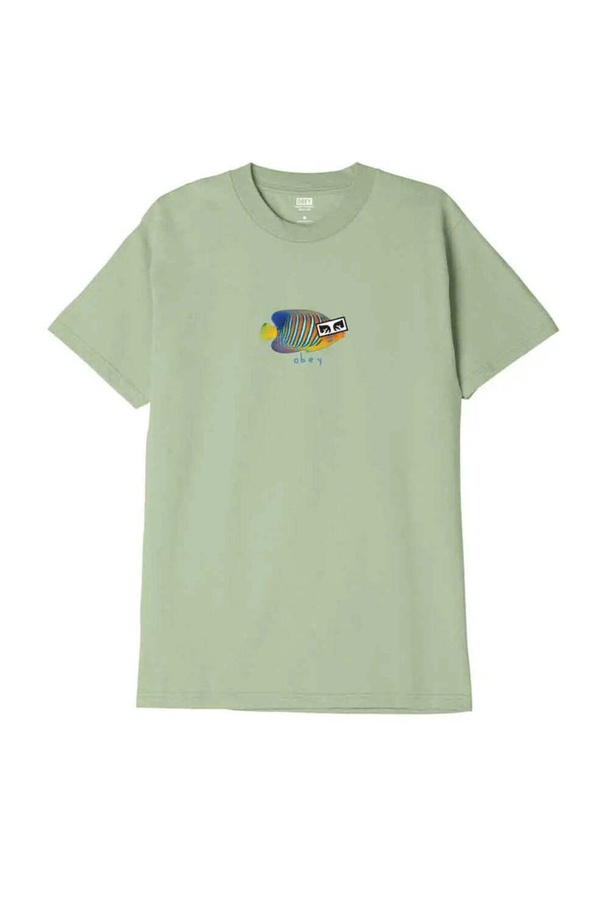American Rag Cie Obey Tropical Fish T-Shirt - Regular Fit Klasik Tişört