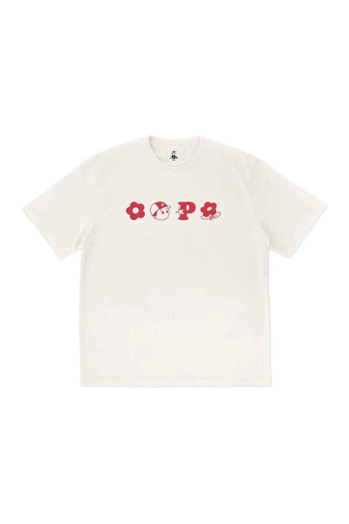 American Rag Cie Erkekler İçin Monogram T-Shirt - Krema Renk Seçenekleri ile Şıklık