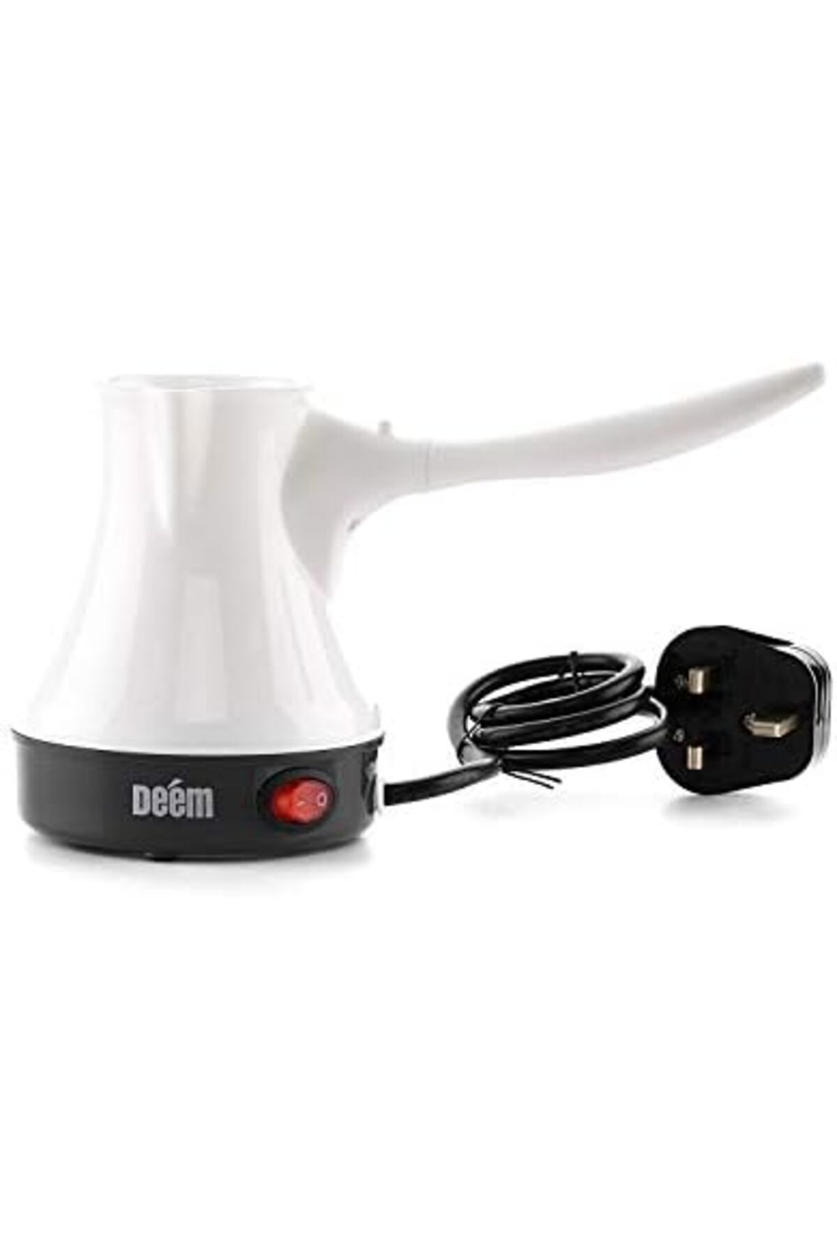 ☕ صانعة القهوة التركية من ديم – موديل JLR050C2 – بلاستيك أبيض