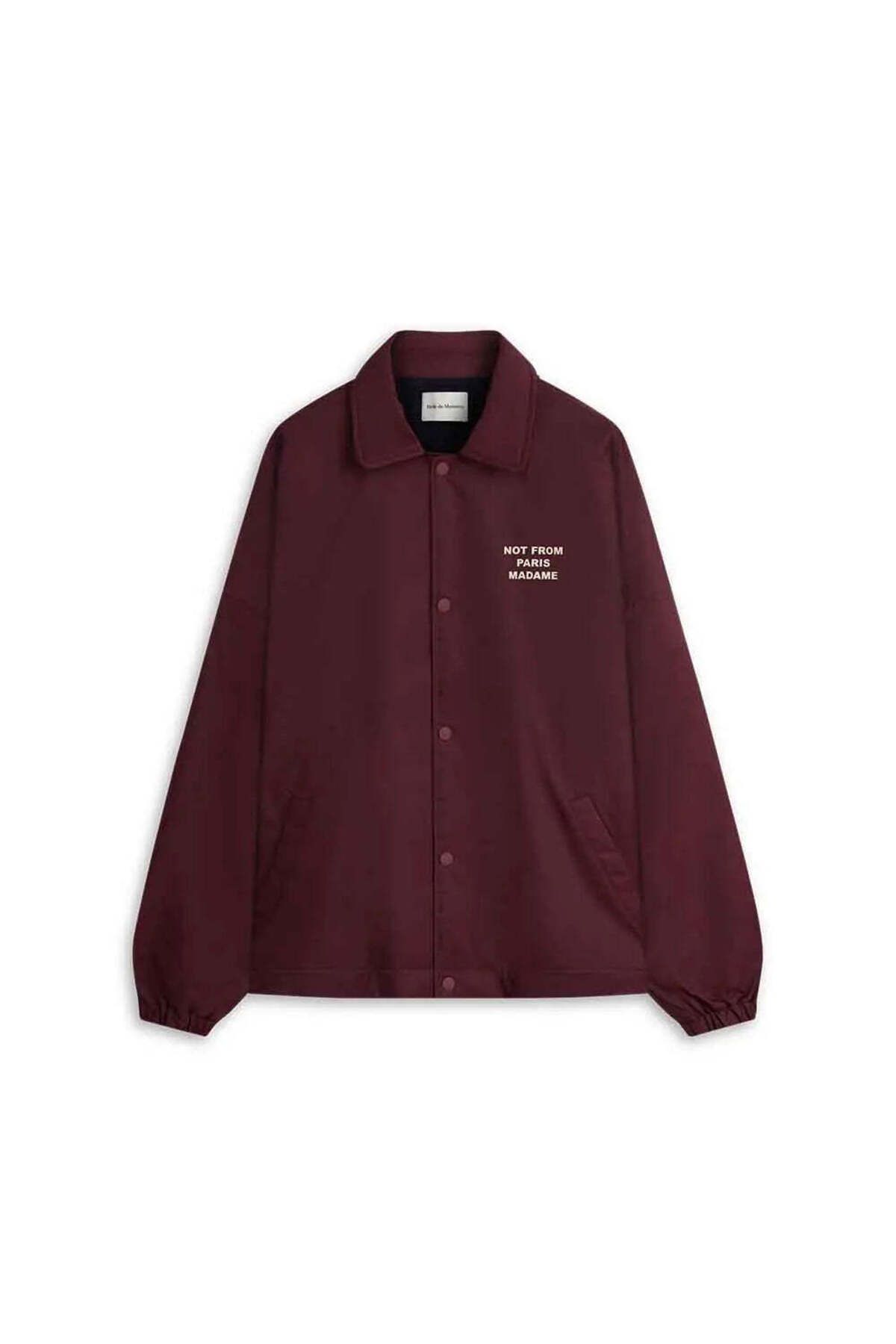 American Rag Cie Su Geçirmez La Veste Polaire Slogan Yaka Fleece Ceket - Rahat ve Şık