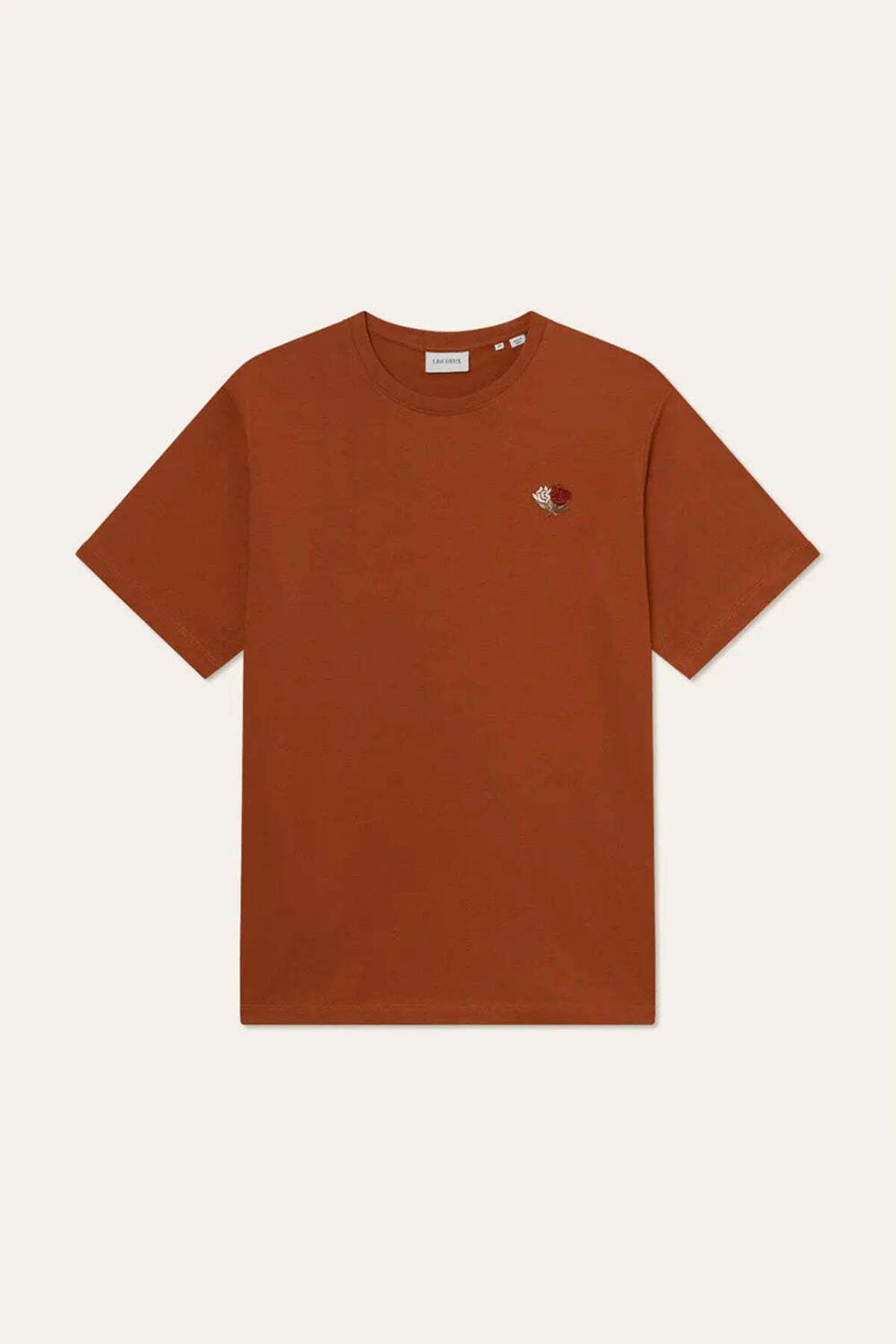 American Rag Cie 100% Organik Pamuk Clyde T-Shirt - Minimalist Nakışlı Rahat Fit Tişört
