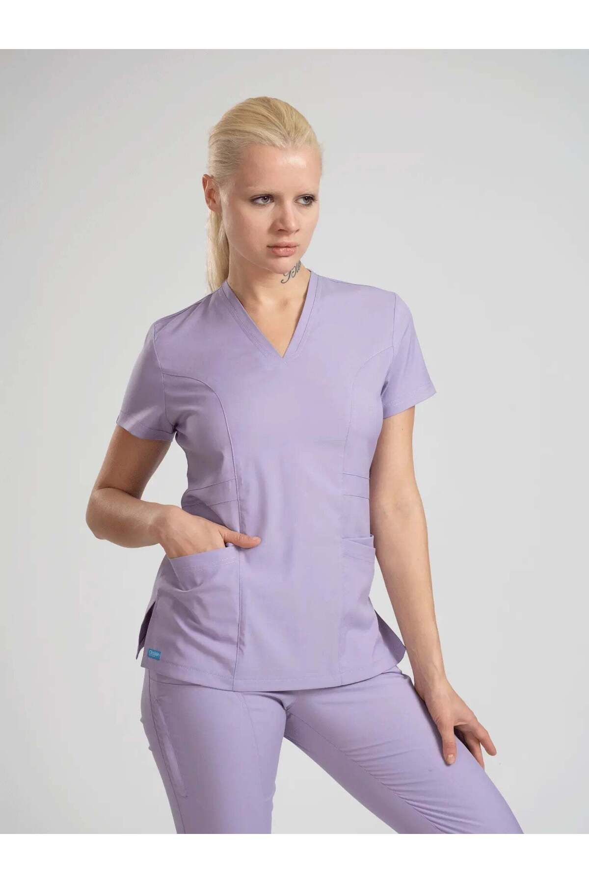 oksijen uniform Citrine - Lila (Tek Üst) - M-40