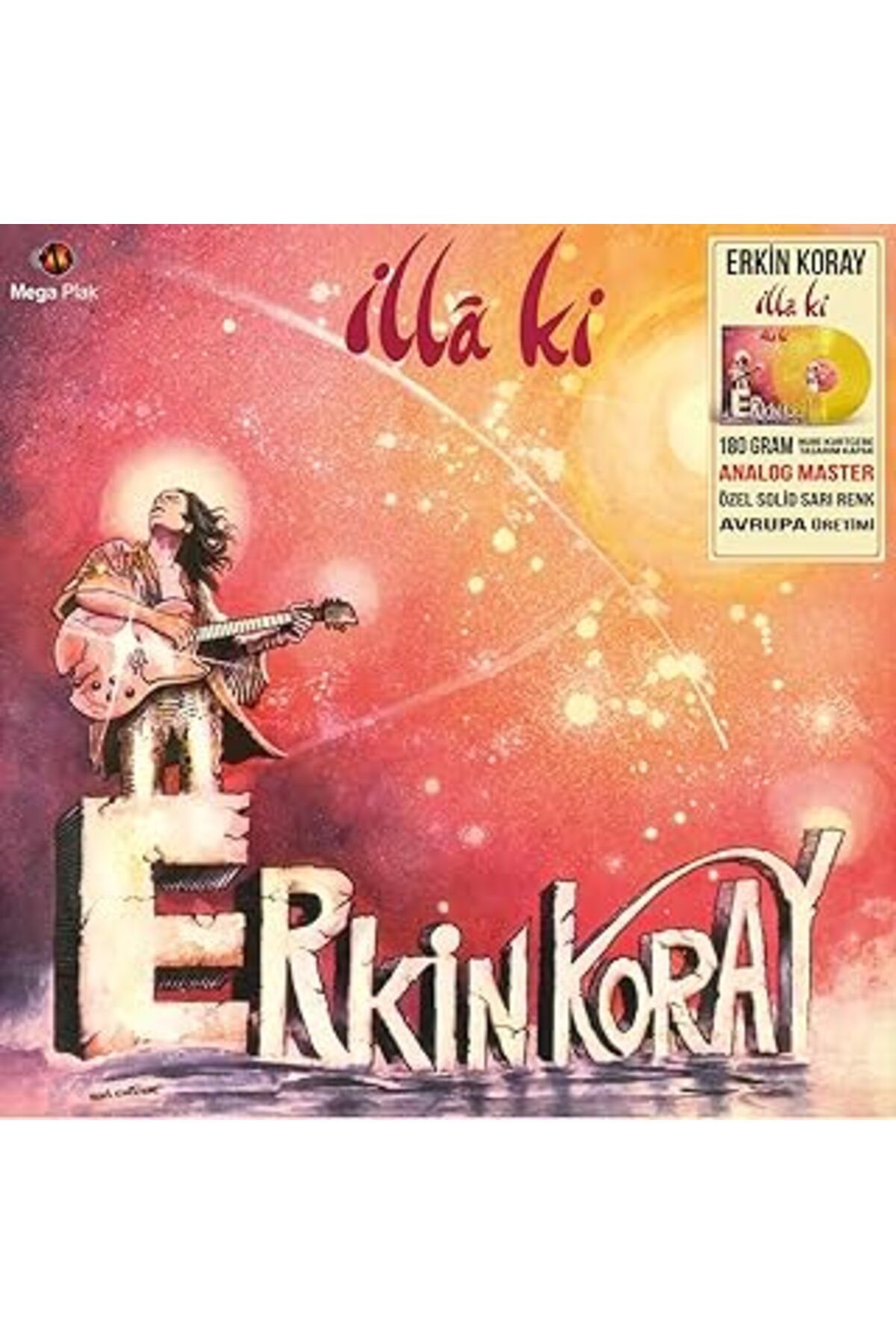ASİTAN My Yonca Erkin Koray İlla Ki (Sınırlı Sayıda Özel Koleksiyon Sarı Plak) - Plak Lp