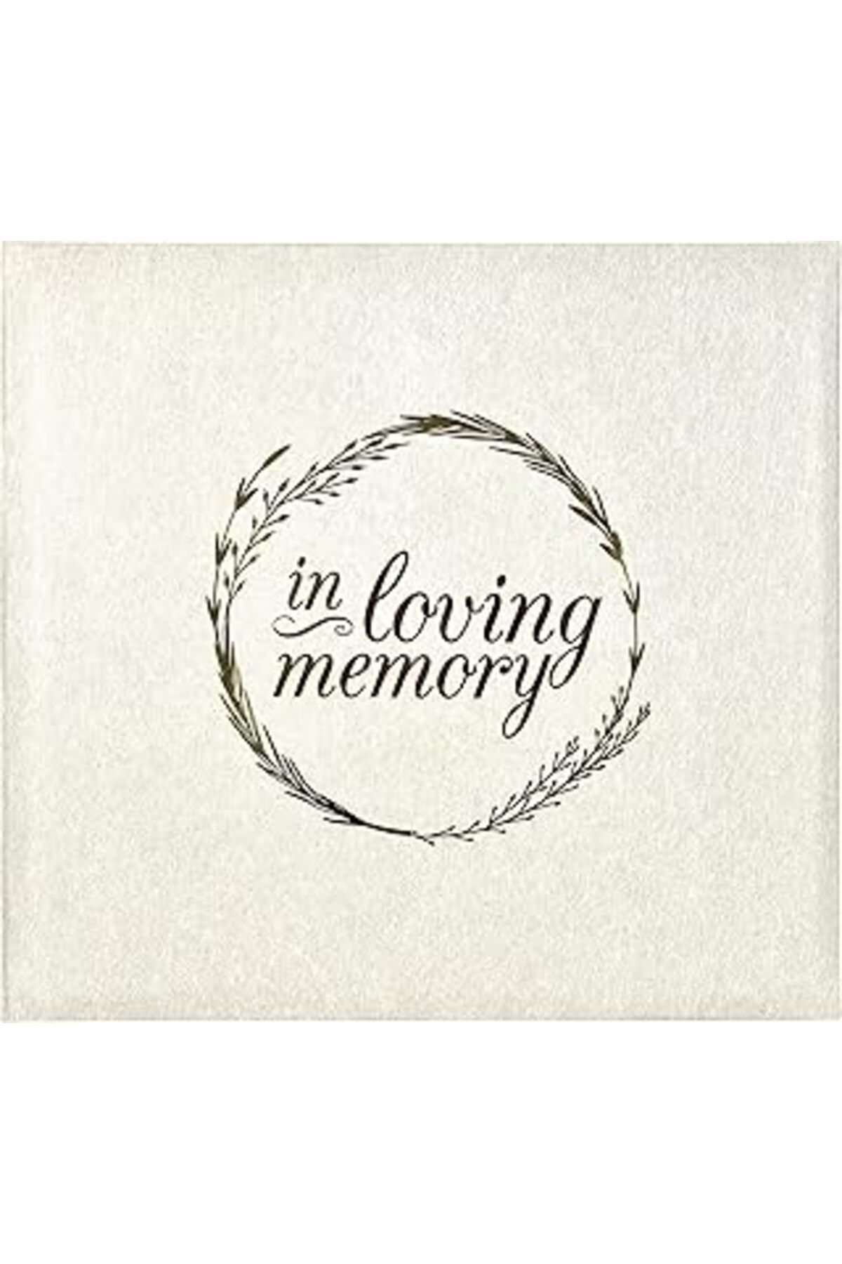 Mu Art Ahşap Mcs Loving Memorial Fotoğraf Albümü, 13,5 X 12,5 Cm, Fildişi