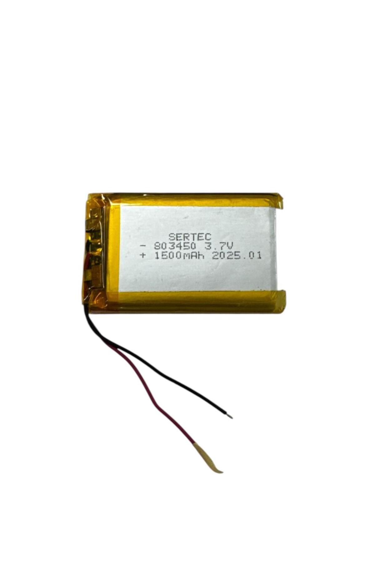 Skygo 803450 3.7V 1500mAh Li-Polymer Pil Devreli/1.5A