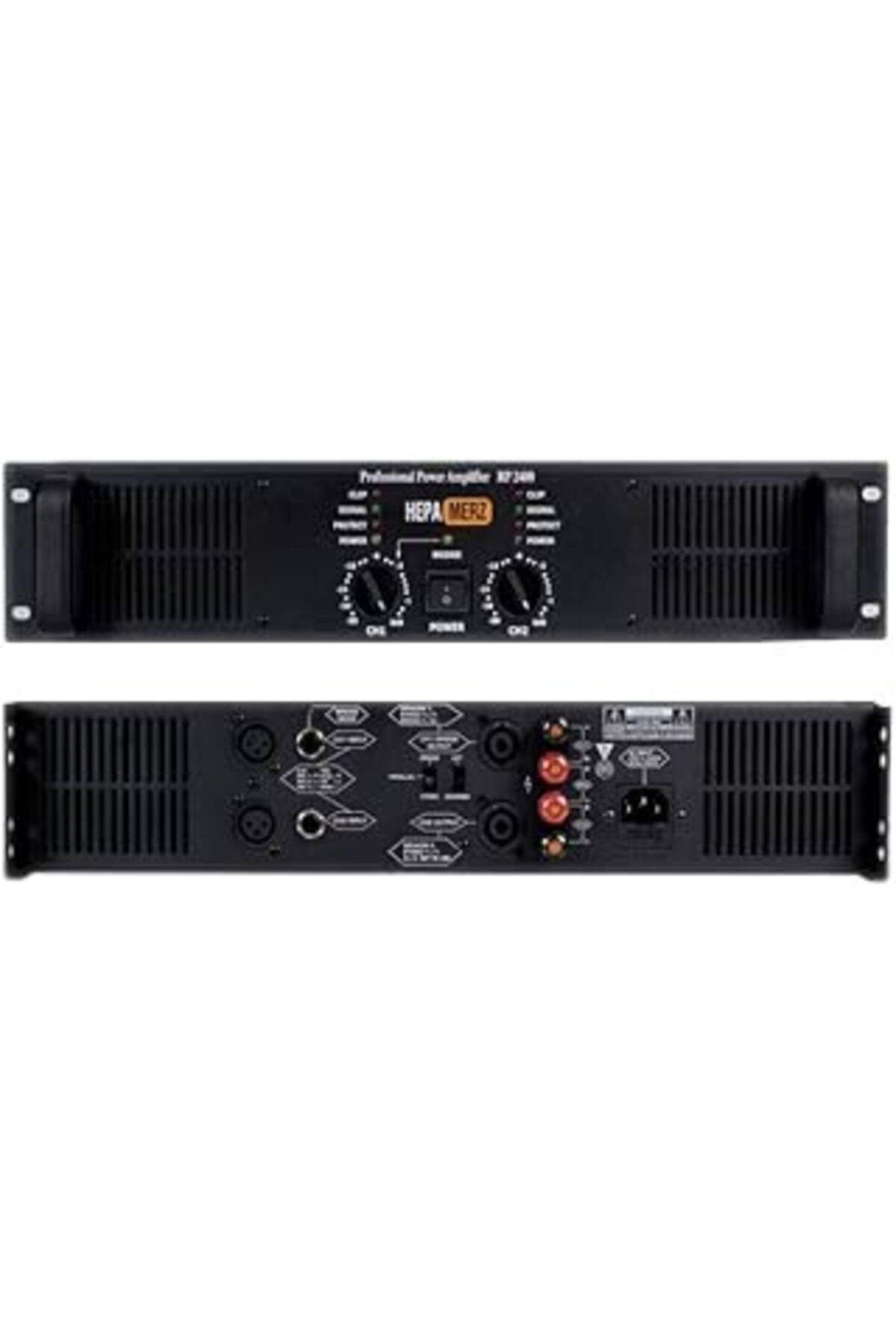 NETWORK ART Hepa Merz Rp-2400 Profesyonel Stereo Power Güç Anfisi 2400 Watt (2X1200W)