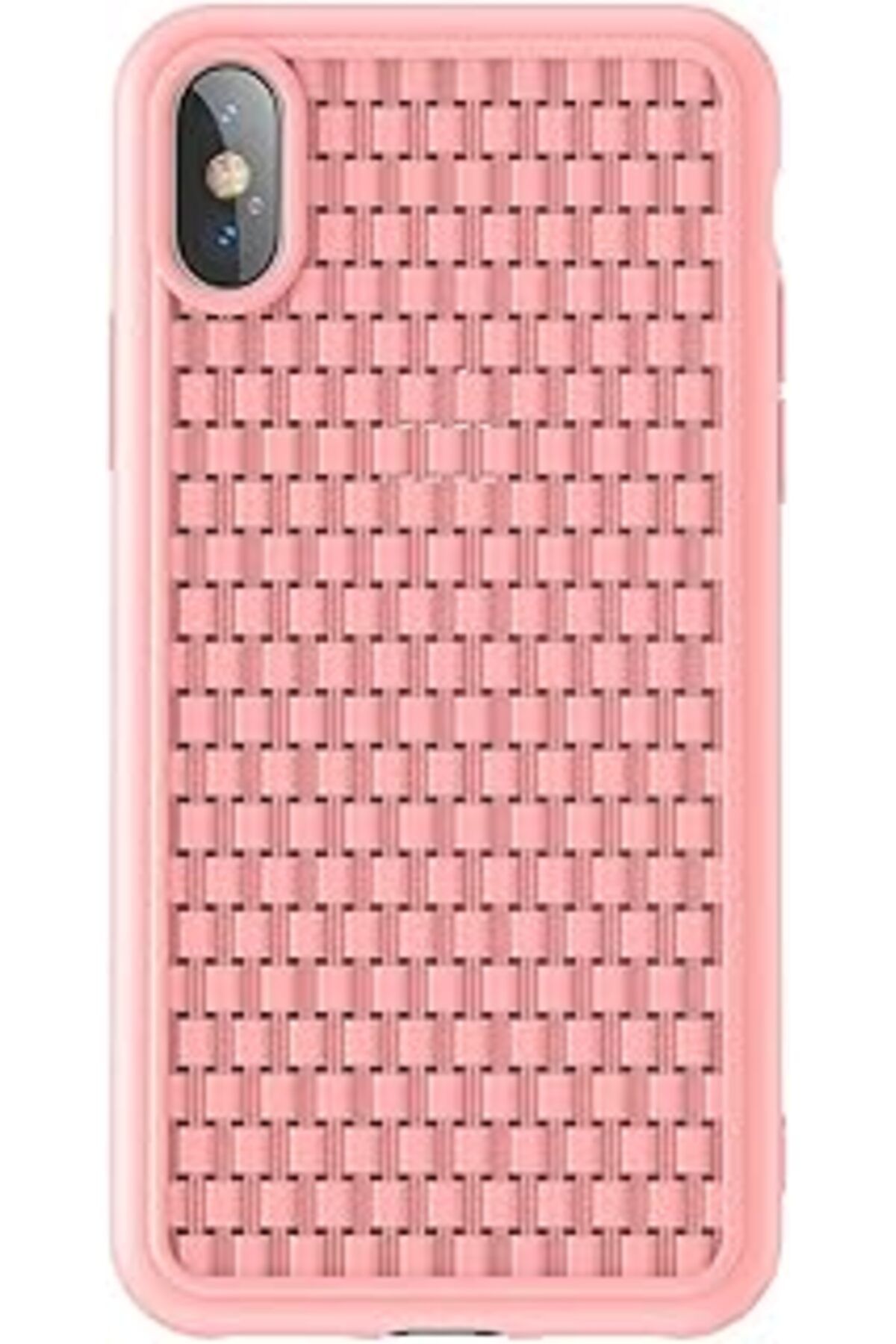 Mu Art Ahşap Bv Weaving, Iphone Xs Max Cep Telefonu Kılıfı, Pembe