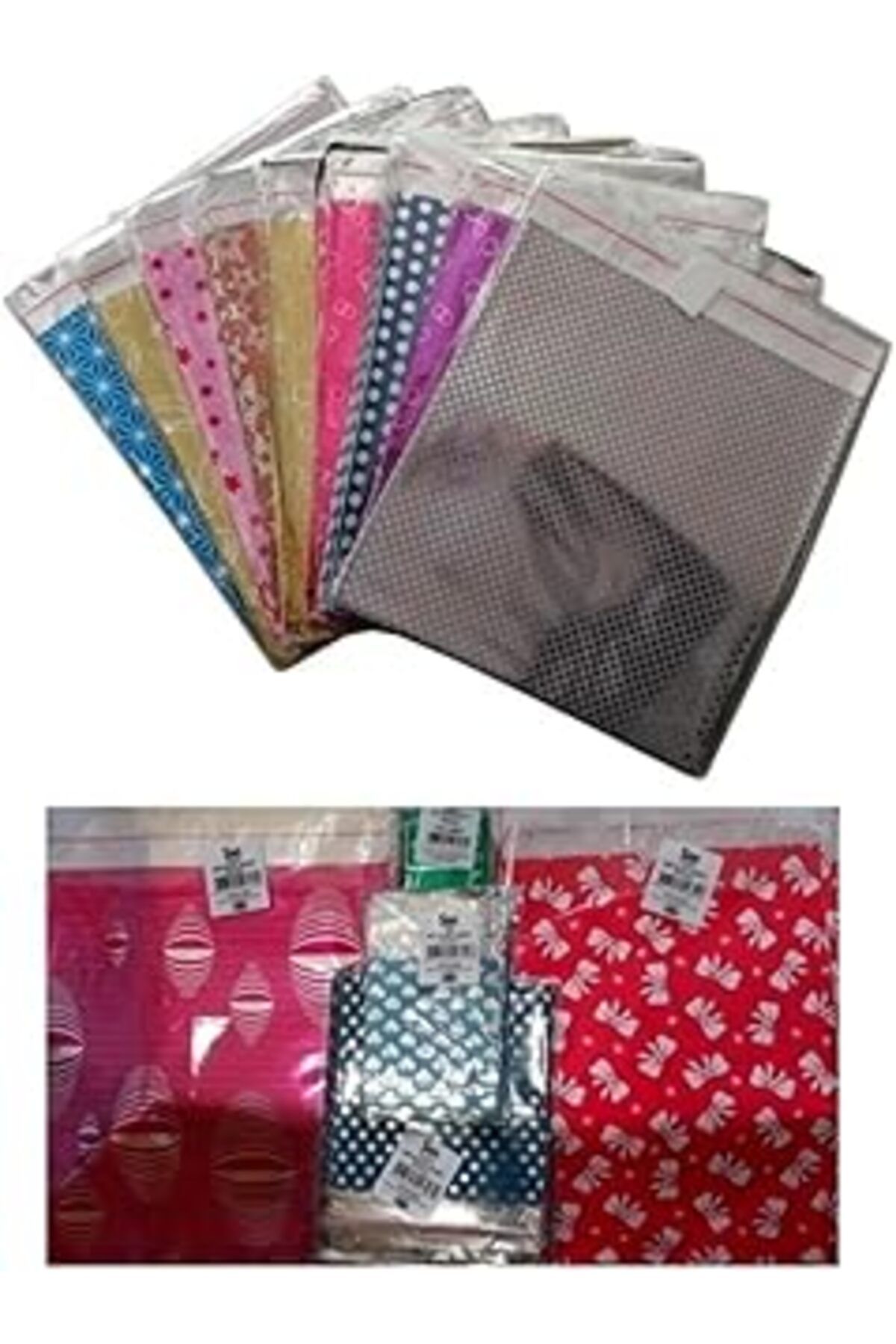 NETWORK ART Metalize Hediye Paketi 40X50 Cm 100 Adet 1 Paket