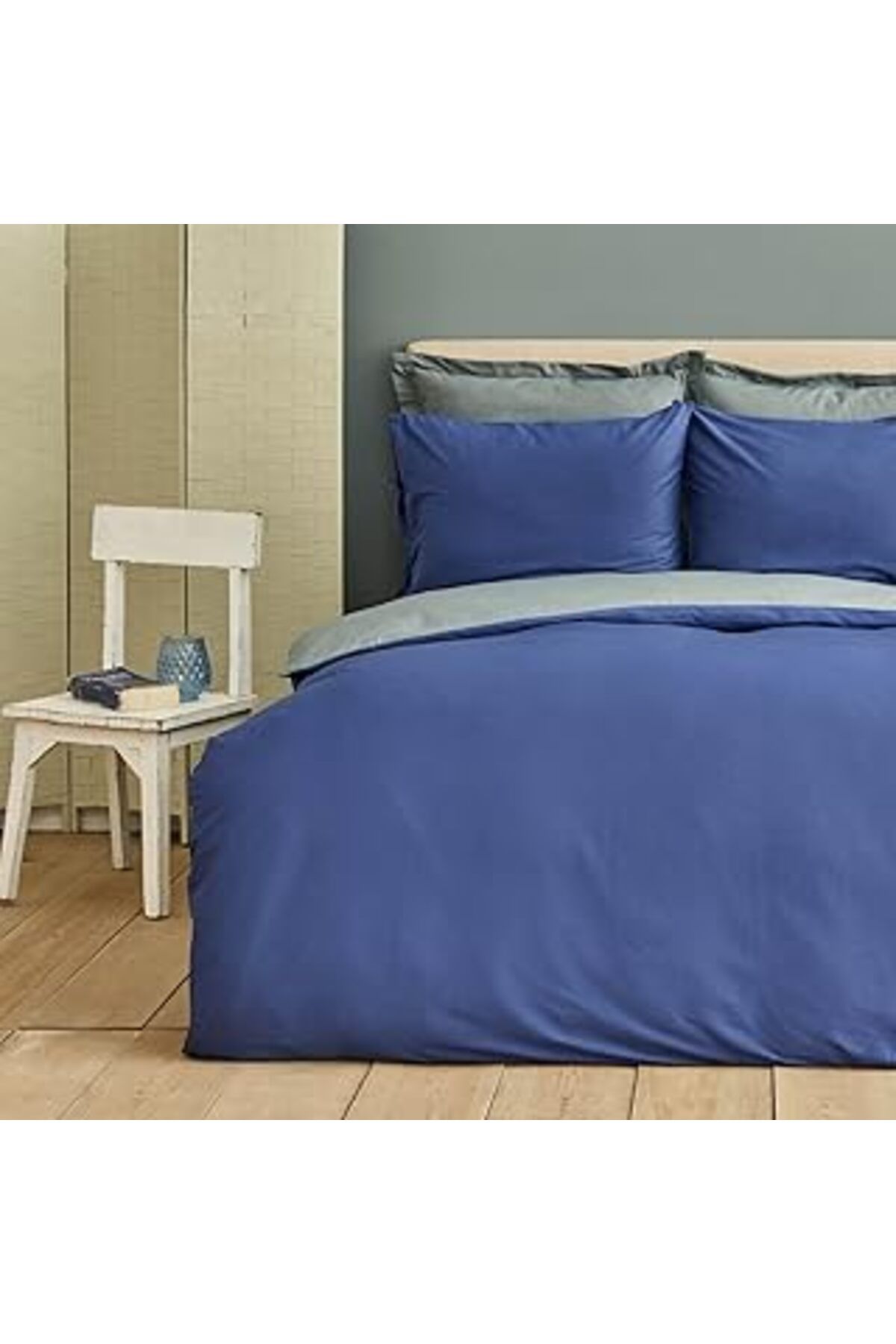 Qedii Home Basic Çift Taraflı Tek Kişilik Nevresim Takımı Pp