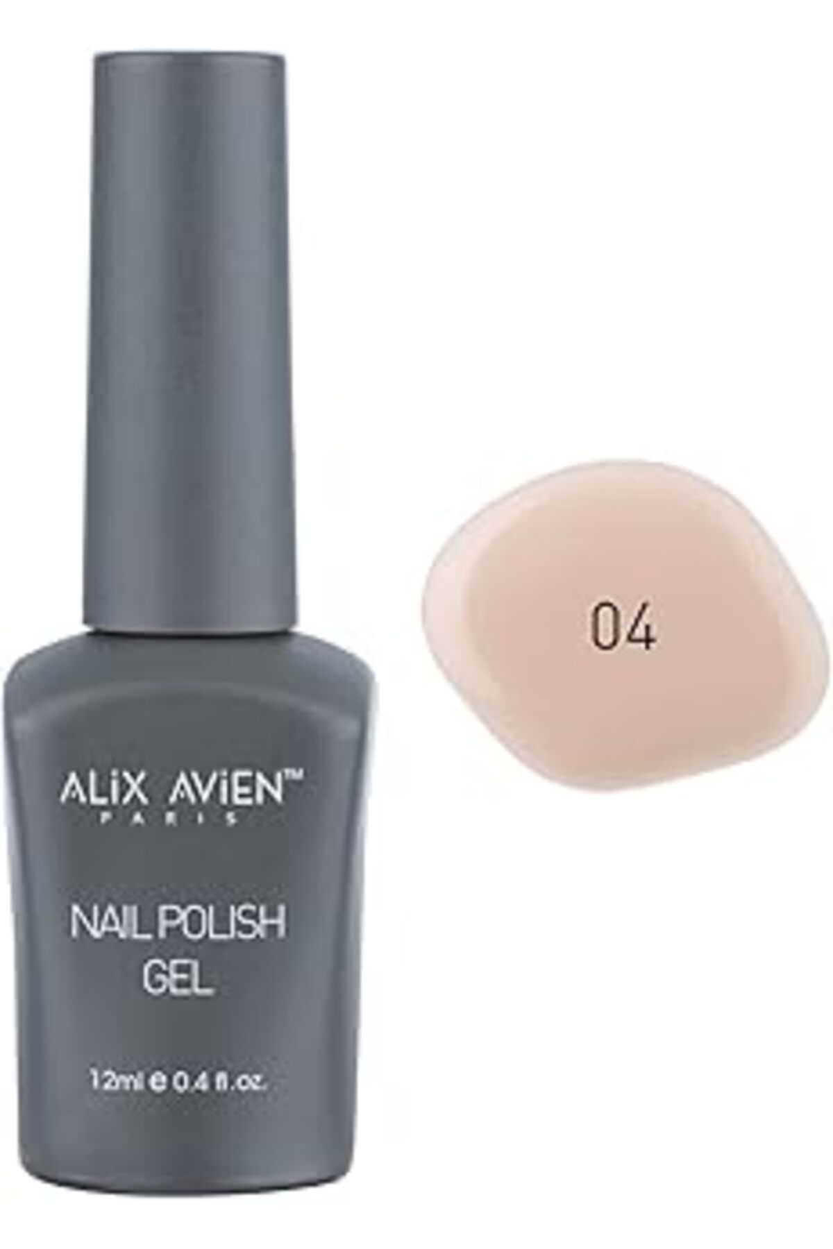 Pazarcan Alix Avien Uv Kalıcı Bej Jel Oje 04 - Gel Polish - 12 Ml