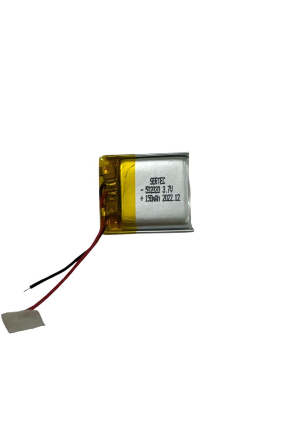 Skygo 502020 3.7V 150mAh Li-Polymer Pil Devreli/1.5A
