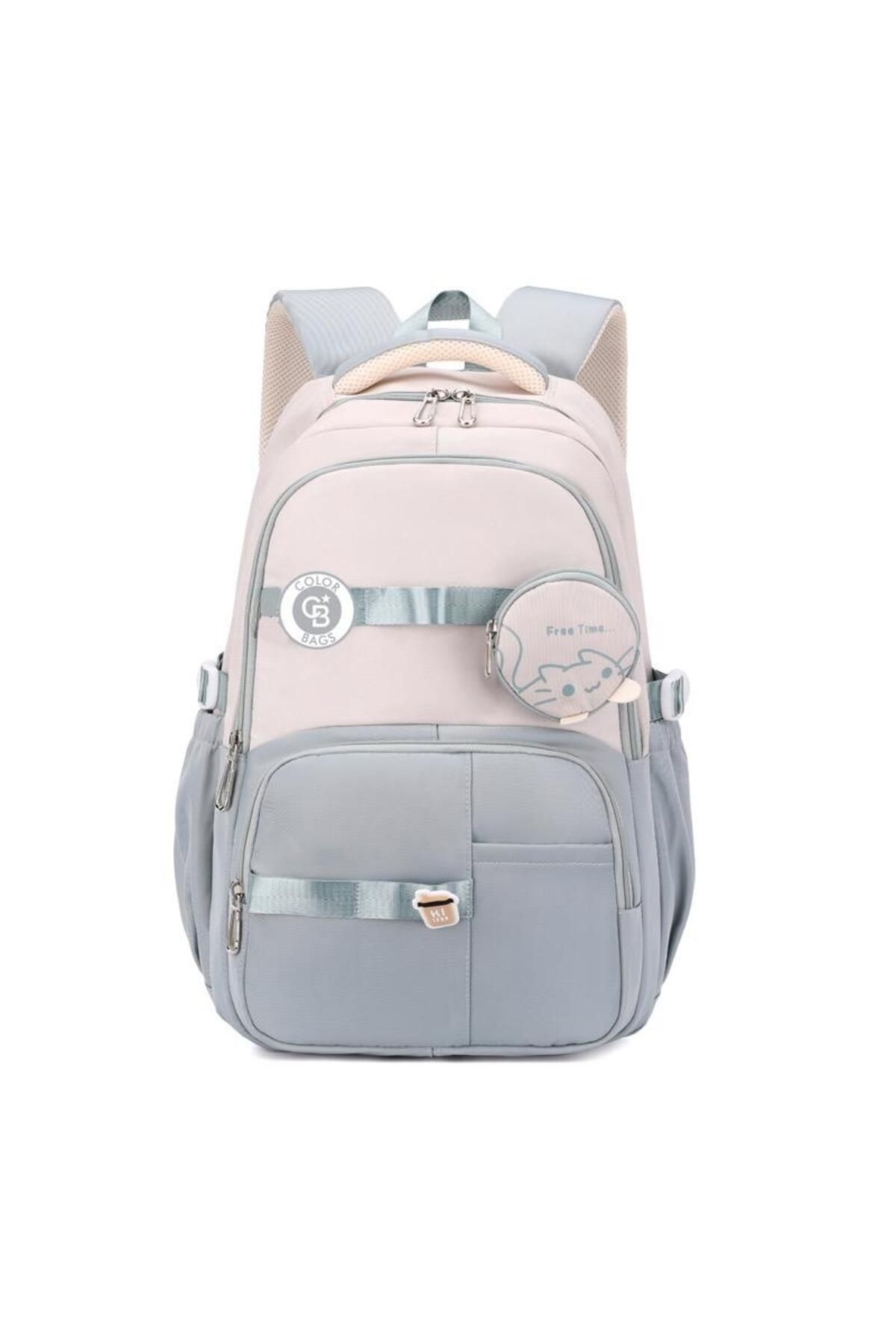 Color Bags Okul Çantası Cüzdanlı