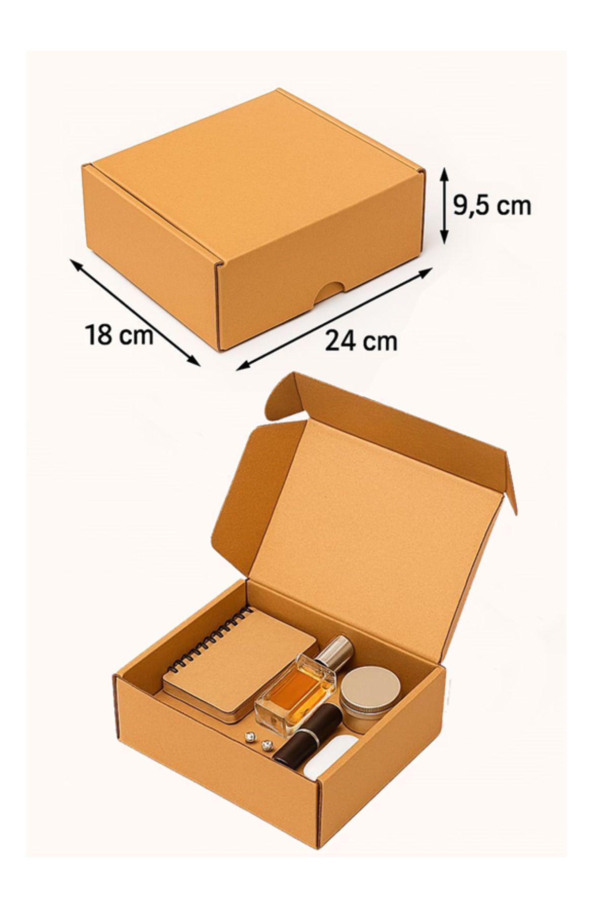 kutucum E-Ticaret Kargo Kutusu 24 x 18 x 9,5 CM