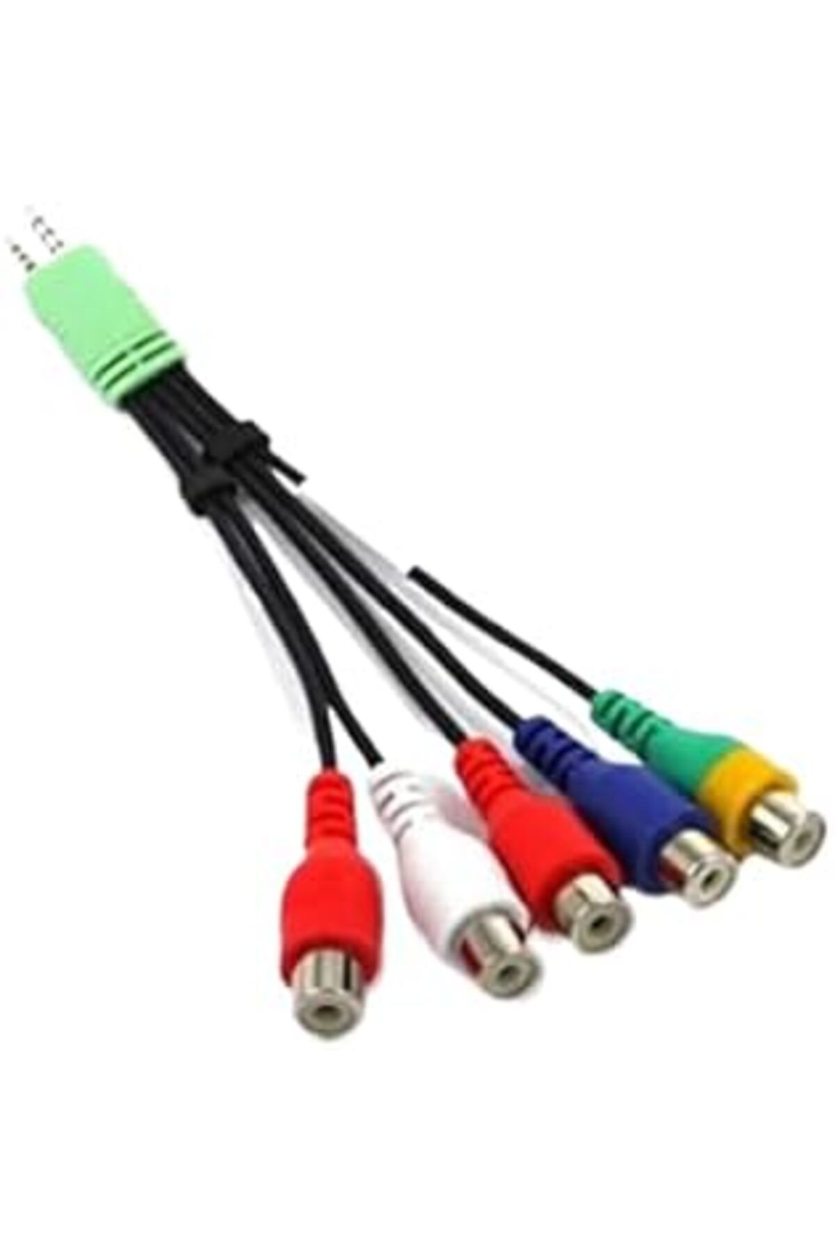NETWORK ART Tarlk Av Ses Video Adaptör Kablosu Led Tv Rca Için 5 Prong Dişi