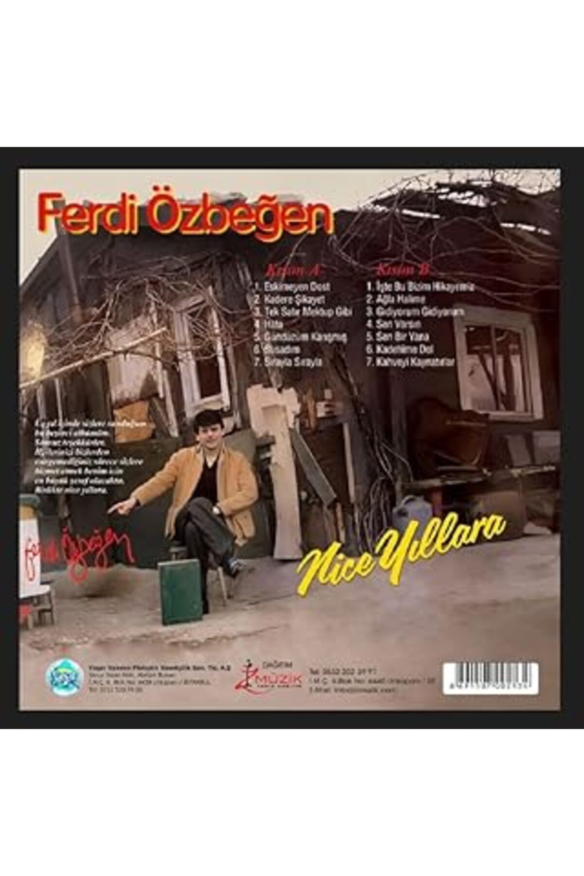 NETWORK ART Genel Ferdi Özbeğen Nice Yıllara - Plak - Lp