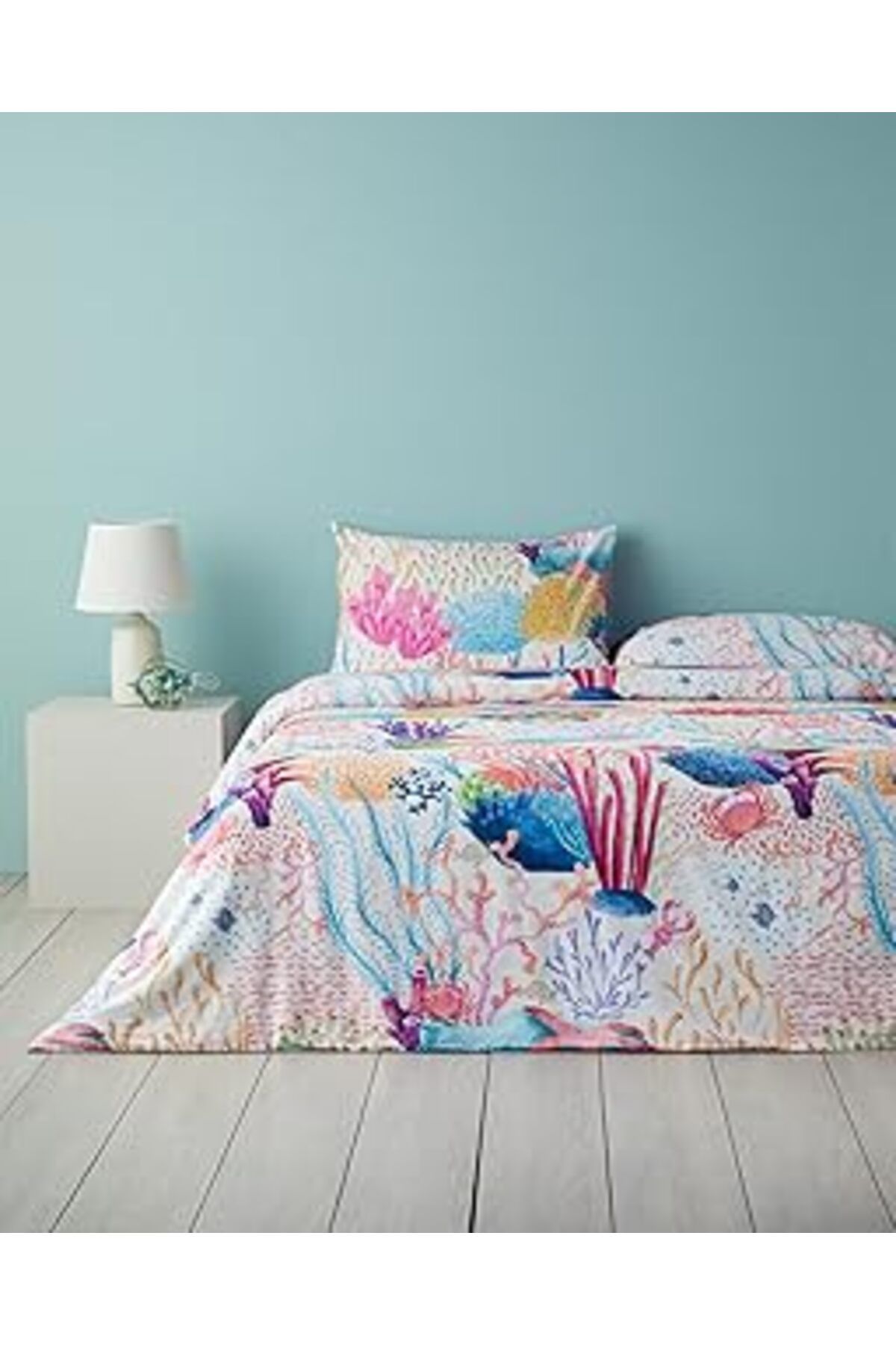 ASİTAN English Home Aqua Heaven King Size Nevresim Seti Pembe