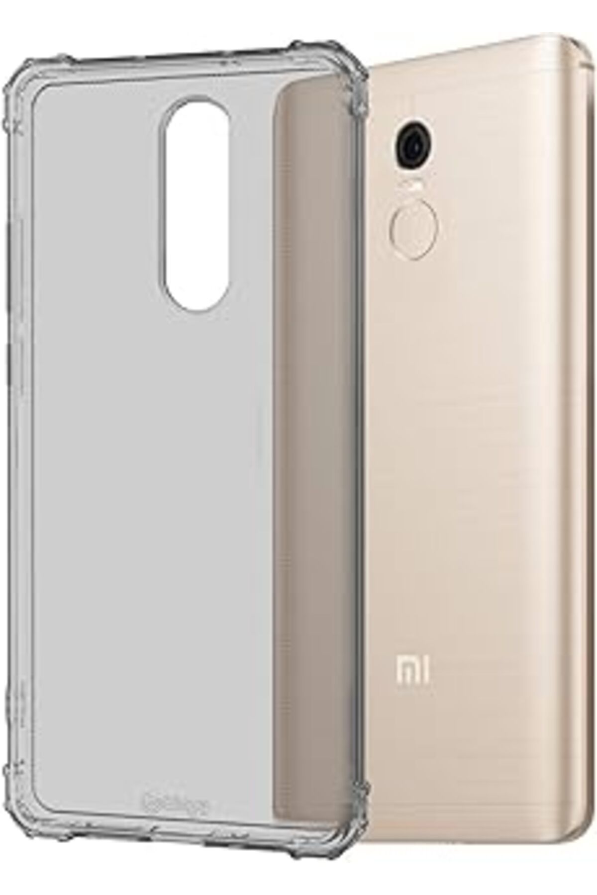 NETWORK ART Buff Red Mi 5 Plus Crystal Fit Kılıf