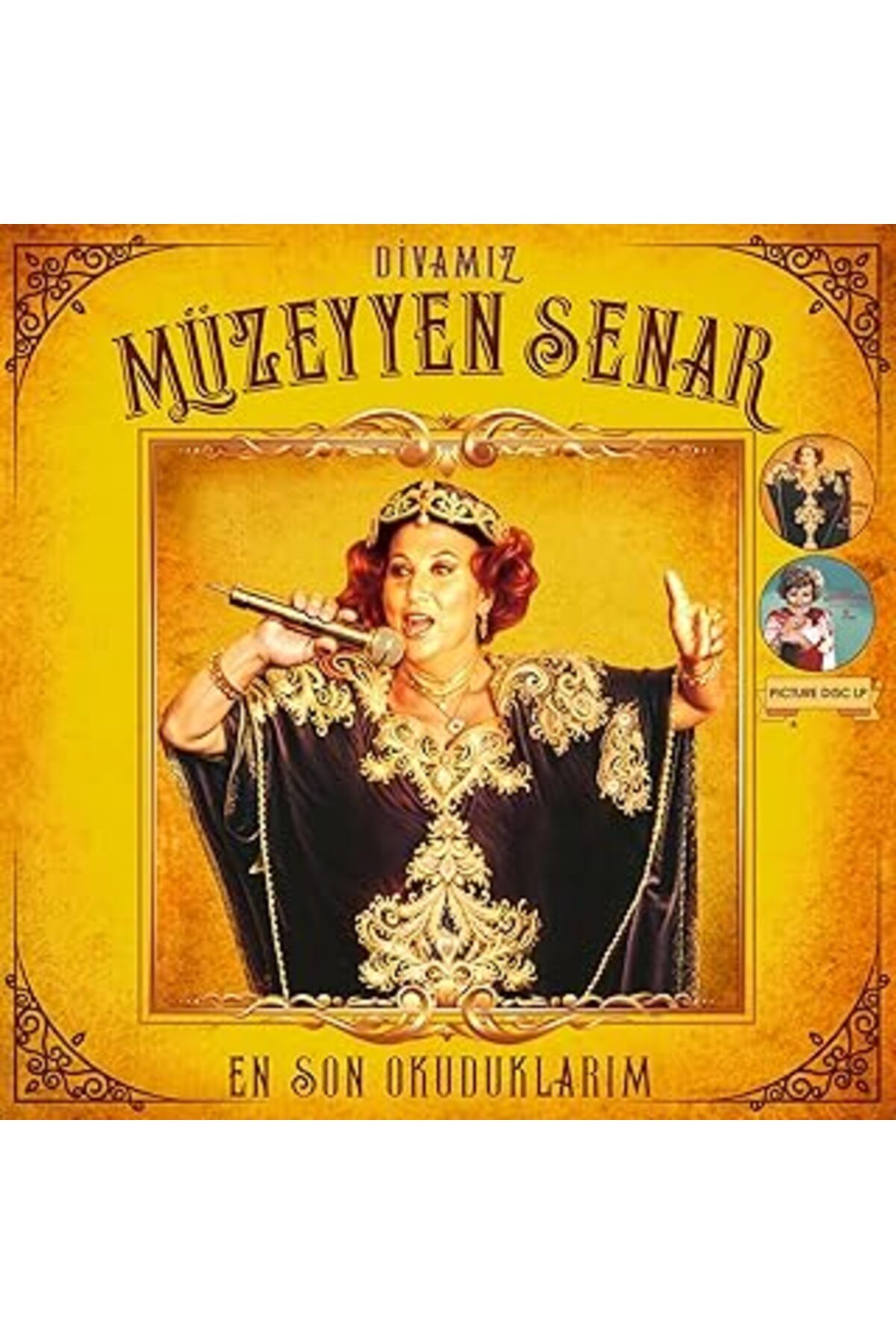NETWORK ART Müzeyyen Senar En Son Okuduklarım/Diva'Mız (Picture Disc) Plak Lp 8697450056125