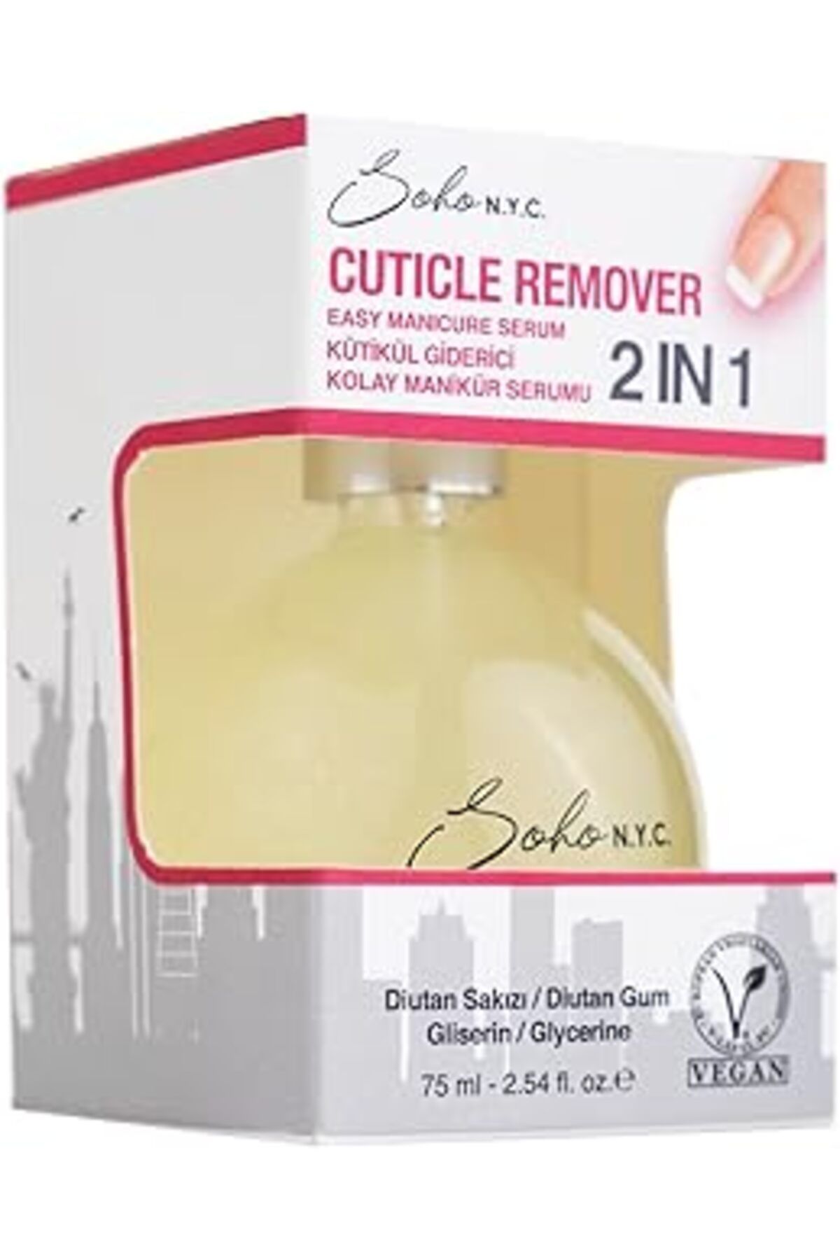 TBSProjects Soho N.Y.C. Tırnak Kütikül Giderici Serum 75 Ml