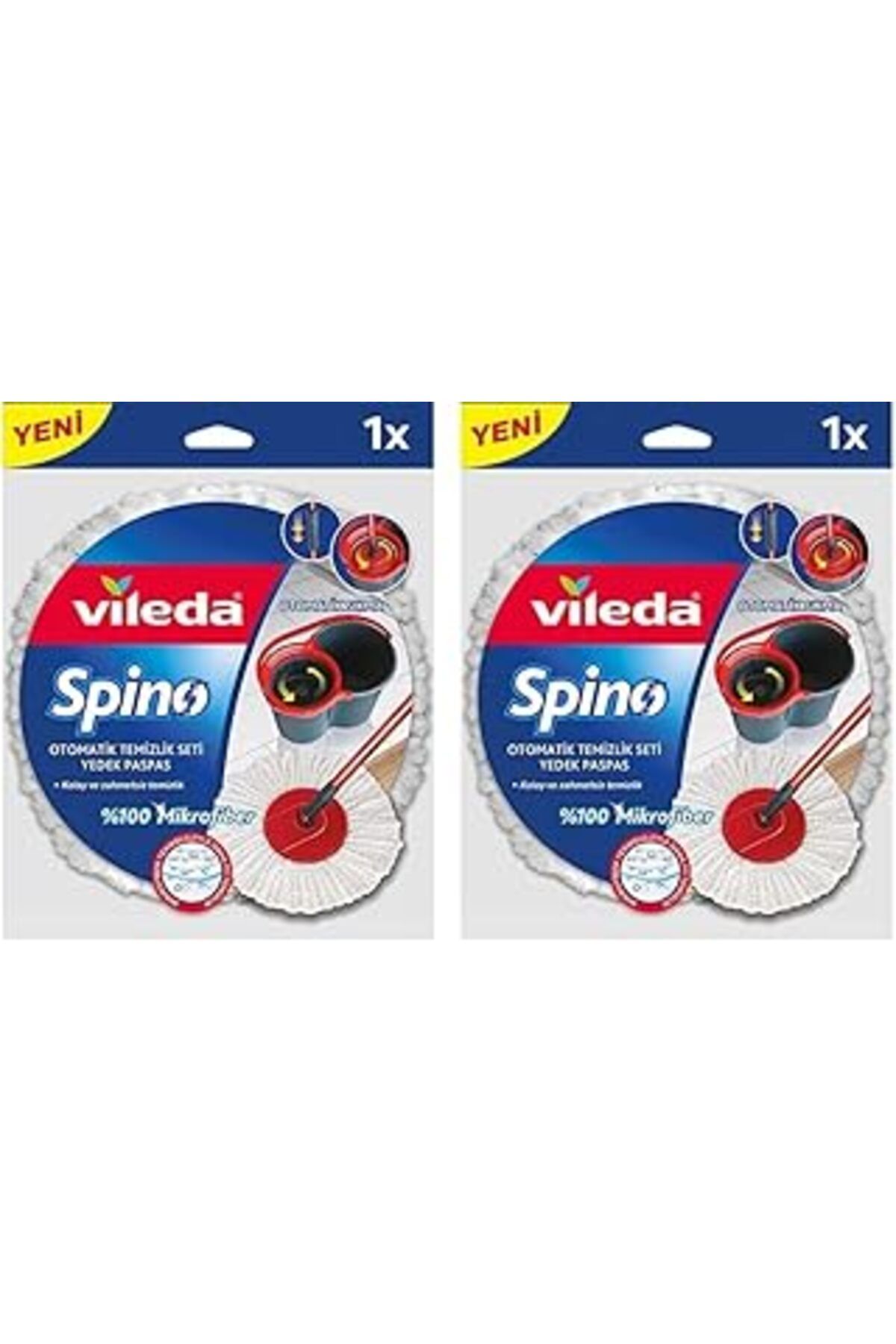 ASİTAN Spino Yedek Paspas 2Li Paket