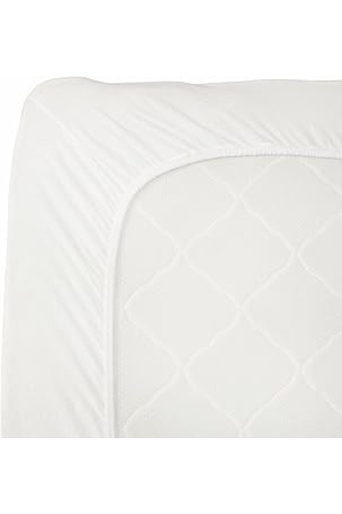 Qedii Penye Fitted Çarşaf Tek Kişilik Ekru 100X200+30 Cm