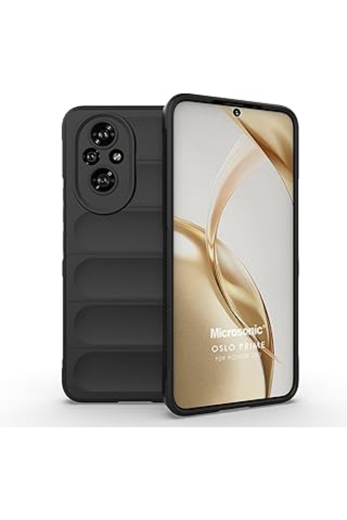 NETWORK ART Microsonic Honor 200 Kılıf Oslo Prime Siyah [Honor 200 Ile Uyumlu Kılıf - Siyah]