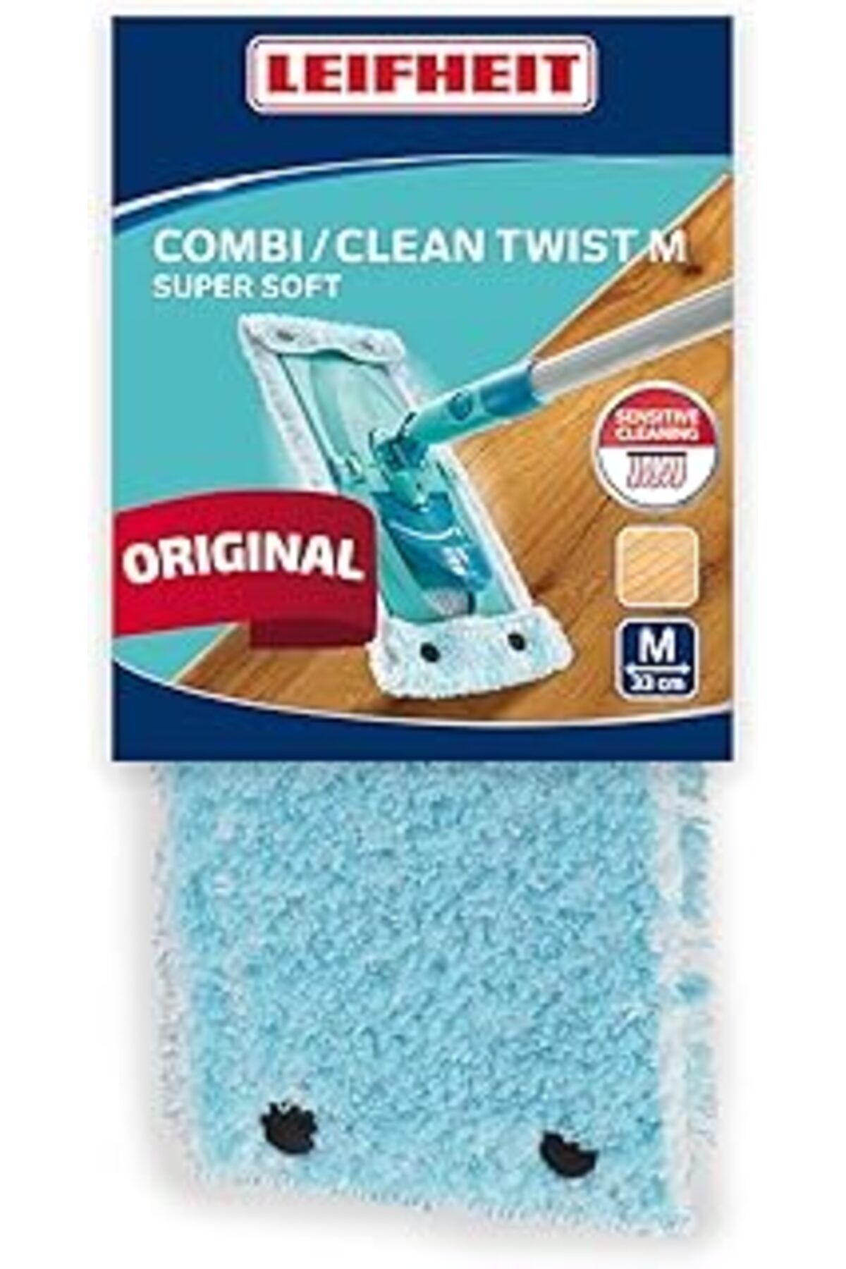 Mu Art Ahşap Leifheit Clean Twist Combi M Yedek Başlık Sensitive 33C
