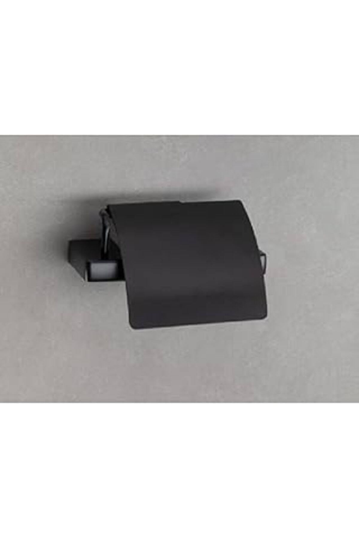 NETWORK ART System Flat Kapaklı Tuvalet Kağıtlığı Siyah Renk 90X95X151 Mm